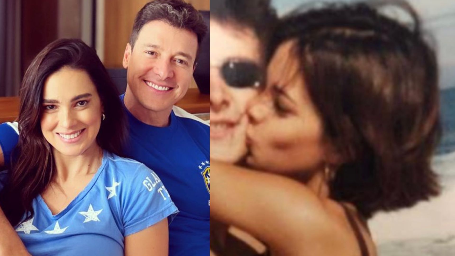 Vera Viel celebra 26 anos de casamento e surge em clique raro com o marido: “Homem da minha vida”