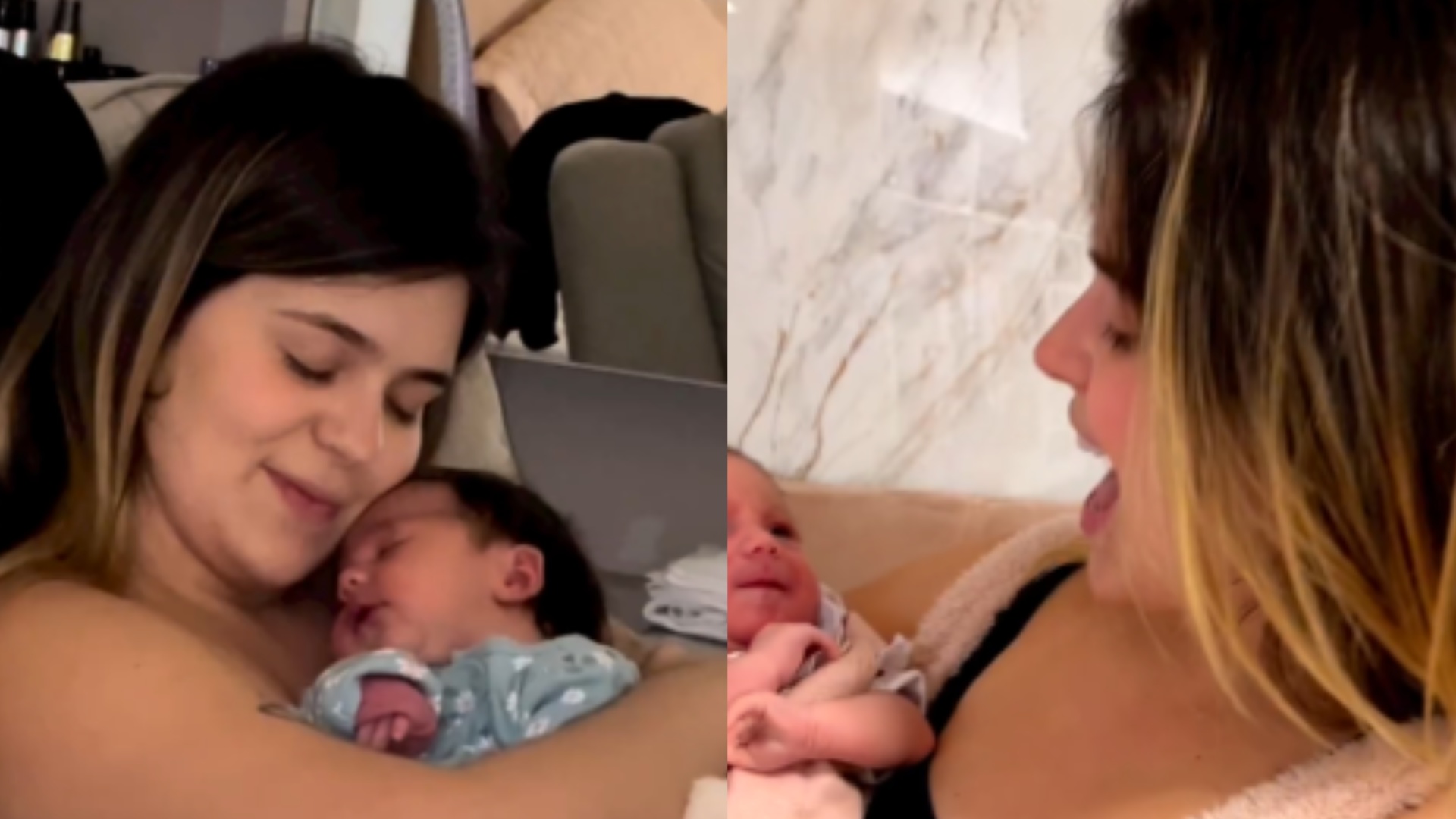 Com a pequena Lua, Viih Tube comemora seu primeiro Dia das Mães: ”O melhor presente”