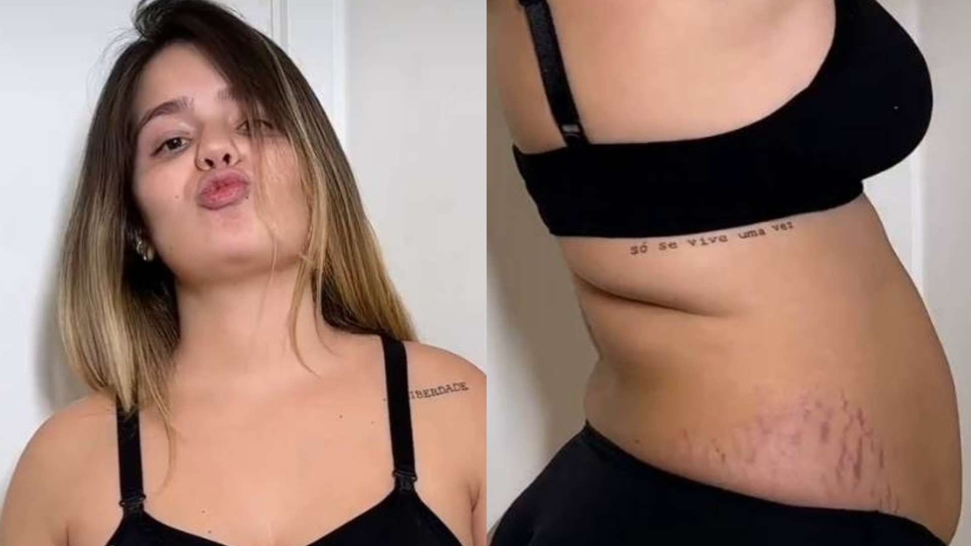 Viih Tube mostra como está seu corpo após um mês do parto: ”Cicatrizes”