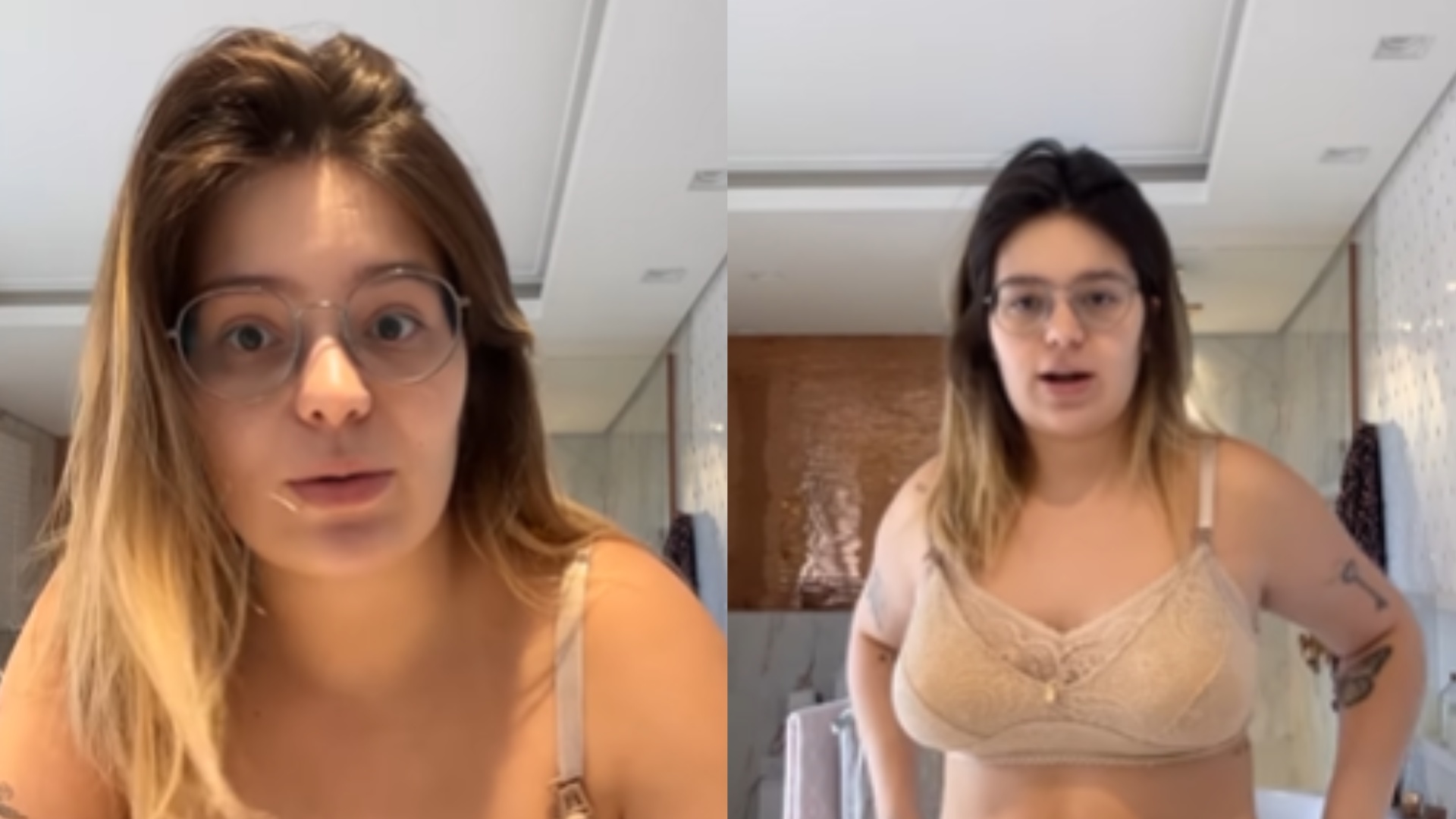 Viih Tube mostra o corpo após nascimento da filha e brinca: ‘Tô deixando pra Deus’