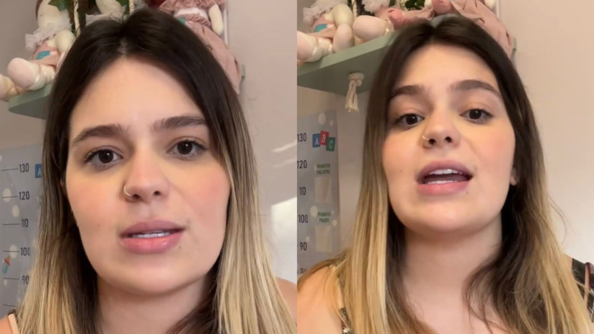Viih Tube grava vídeo desabafando e comentando sobre a maternidade um mês após o parto da filha