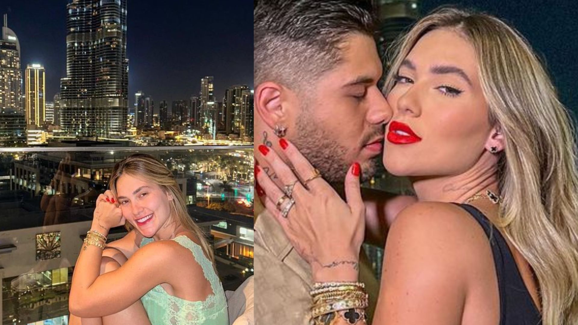Em Dubai, Virginia Fonseca aparece em clima quente com Zé Felipe: “Humm!”