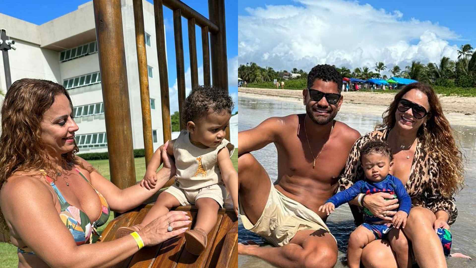 Viviane Araújo abre álbum de fotos de viagem em família: “Com quem mais amo”