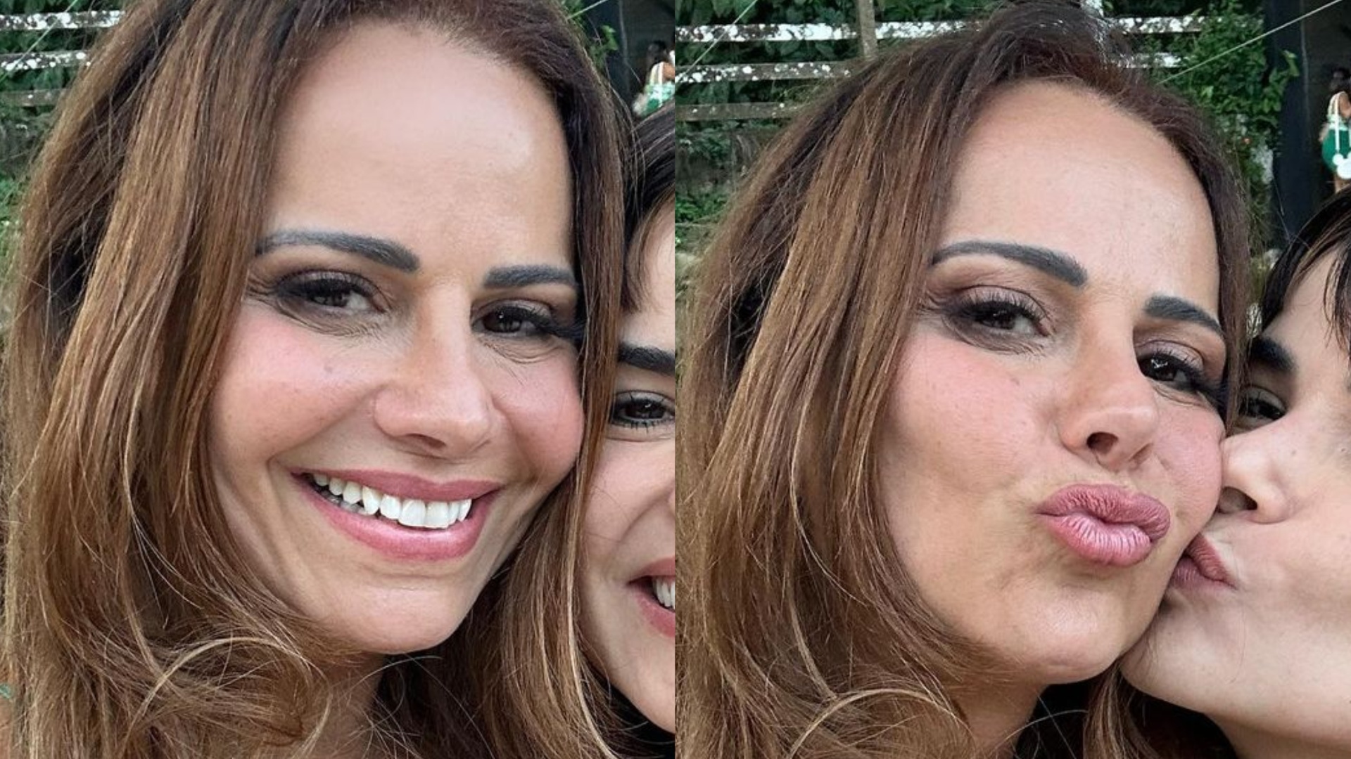 Viviane Araujo celebra amizade com atriz de ‘Travessia: ”Quando duas pessoas se amam”