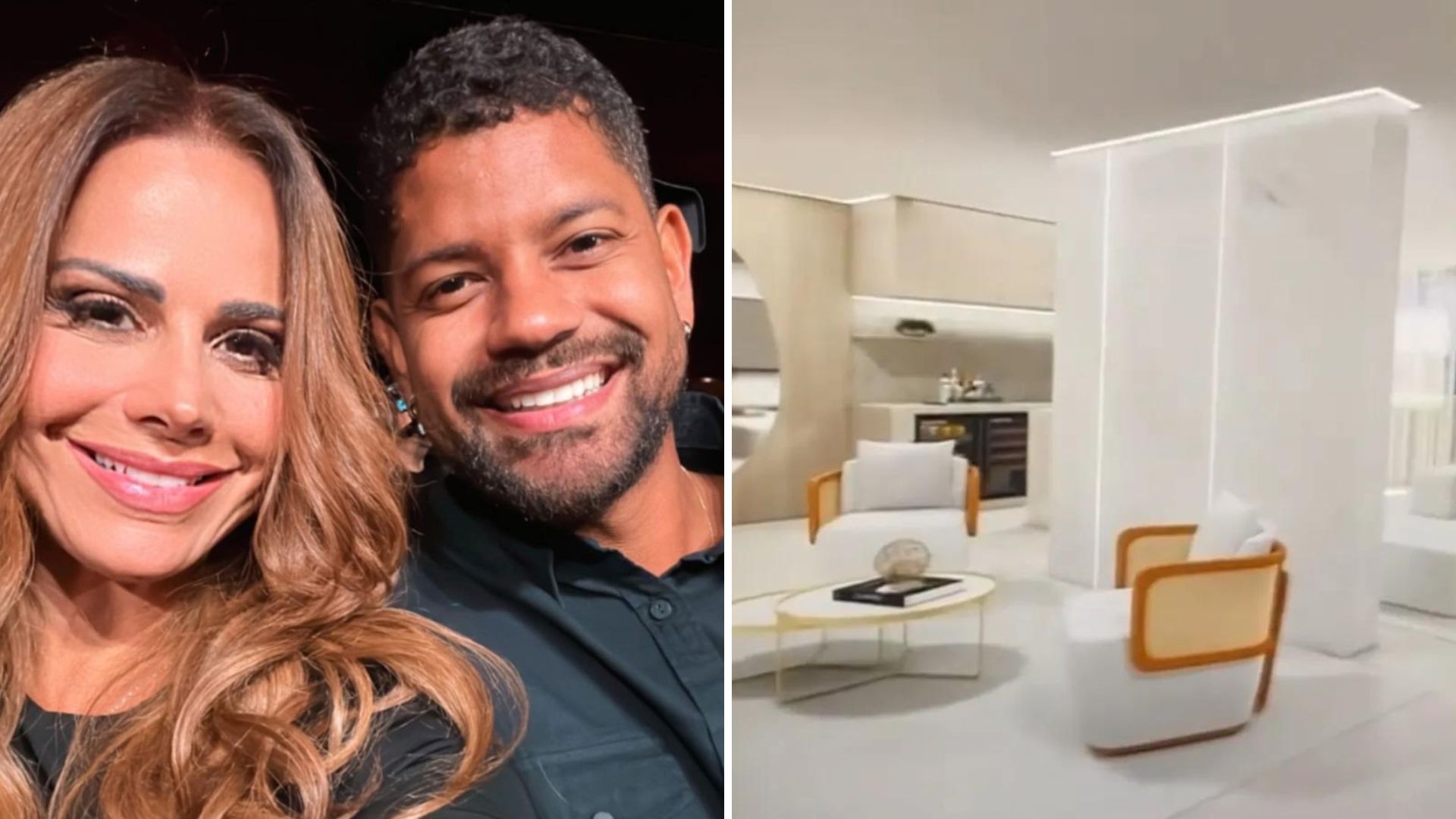 Bom gosto! Viviane Araújo investe alto e reforma cobertura em que mora com o marido