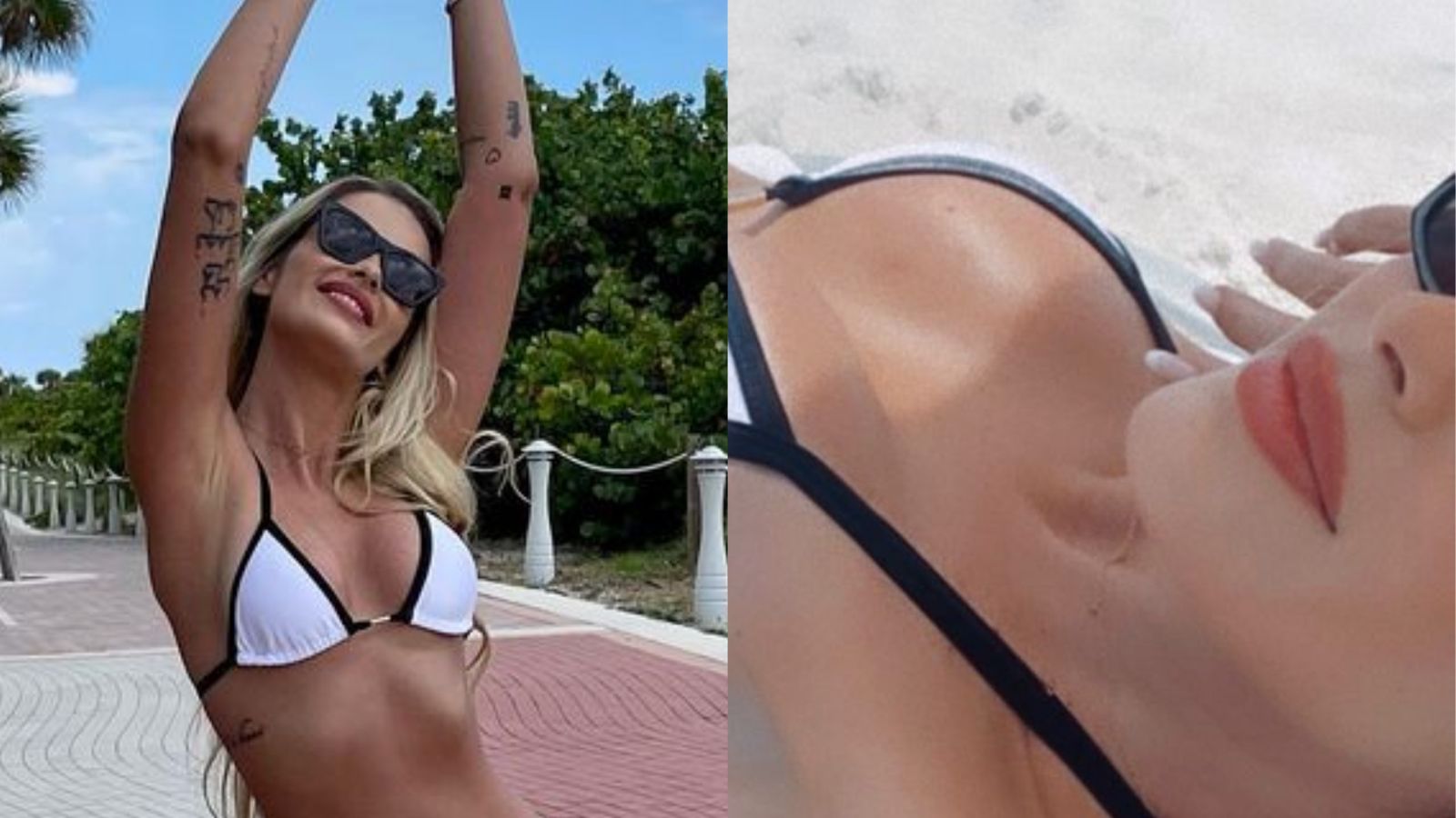 De biquíni micro, Yasmin Brunet choca ao exibir corpão desenhado: “Exagerada”