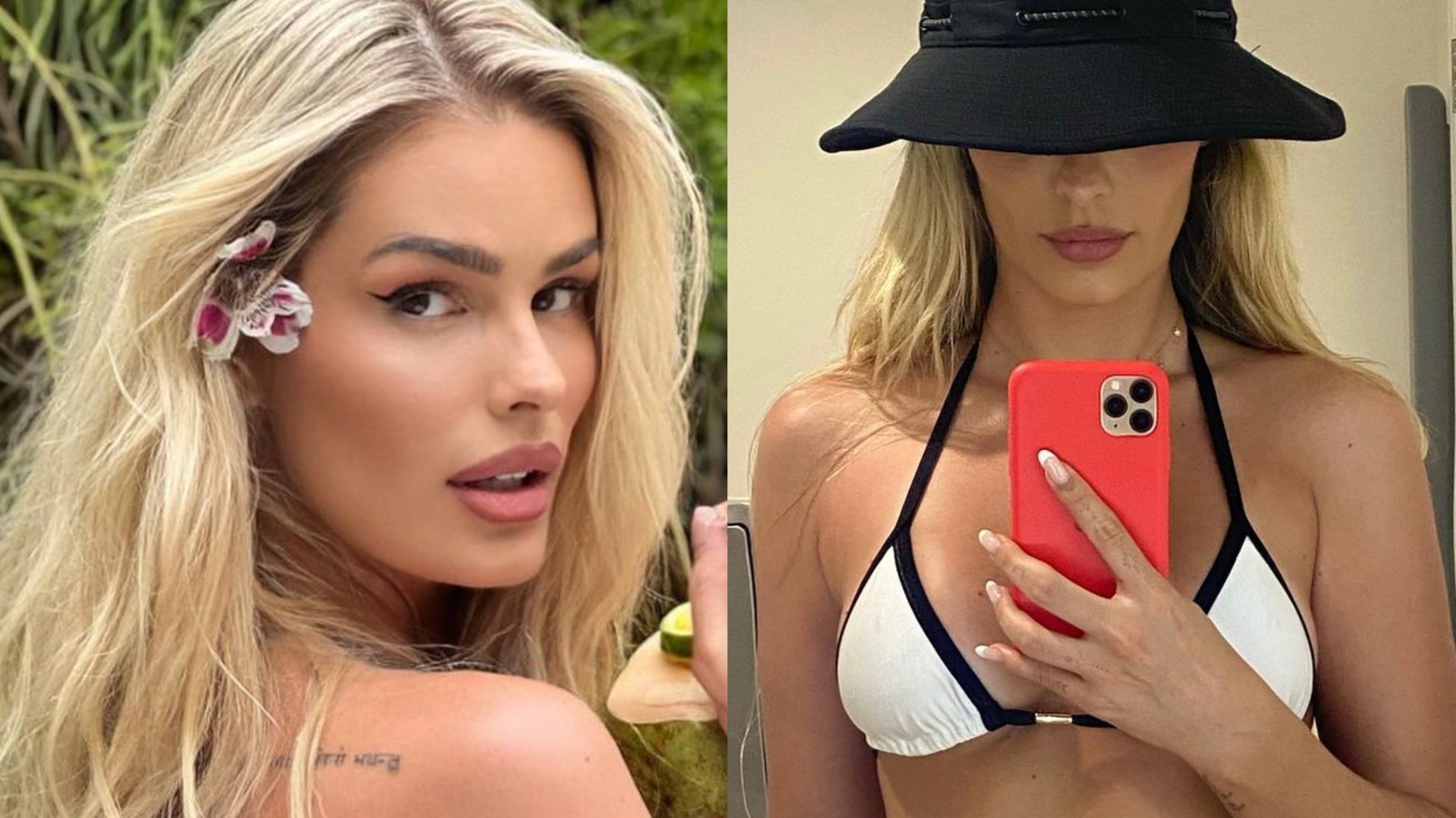 Yasmin Brunet deixa web babando em selfie de biquíni no espelho: ”Escultural”