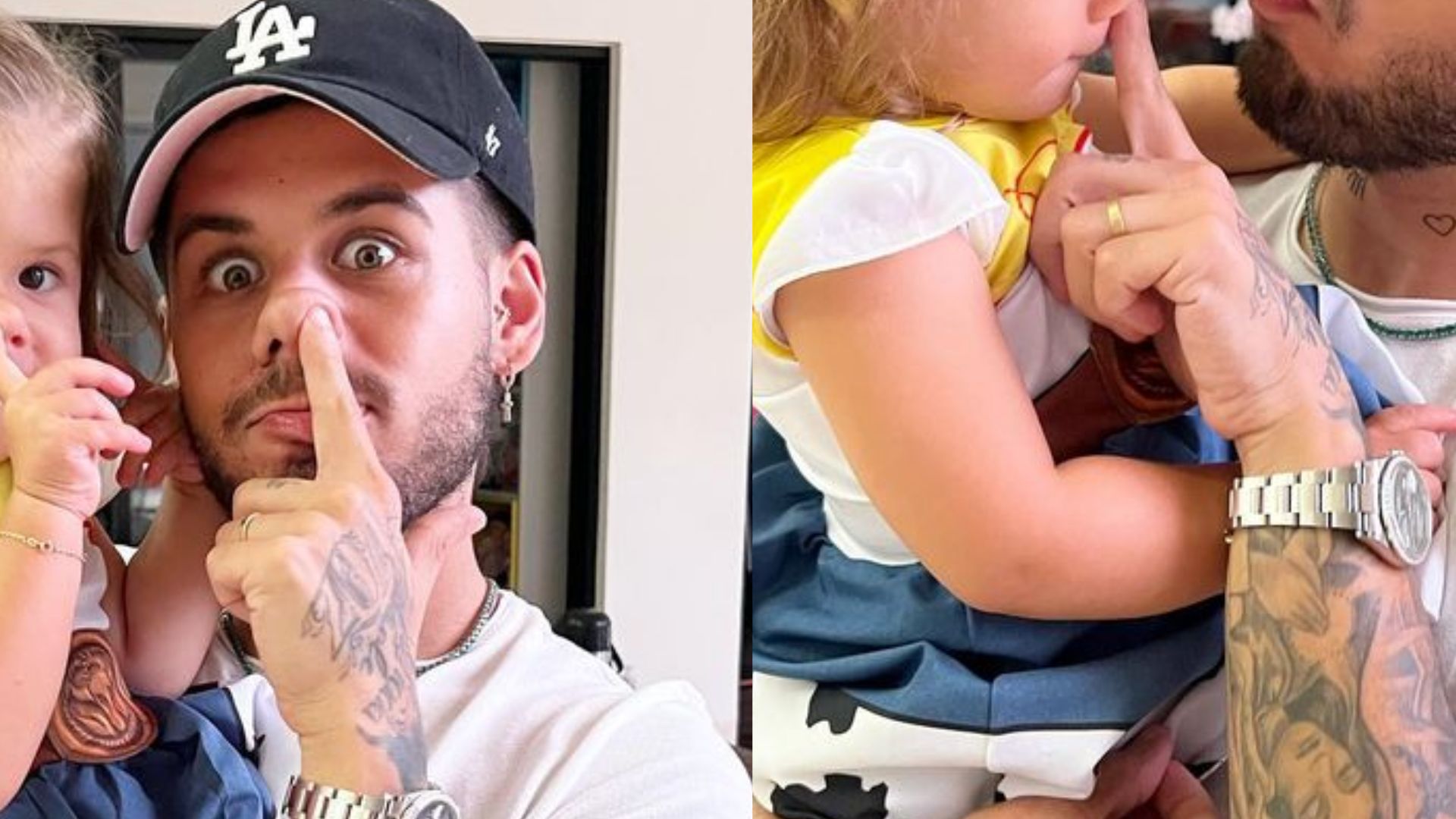 Zé Felipe explode fofurômetro ao exibir momento com a primogênita, Maria Alice: “Mini virgíninha”