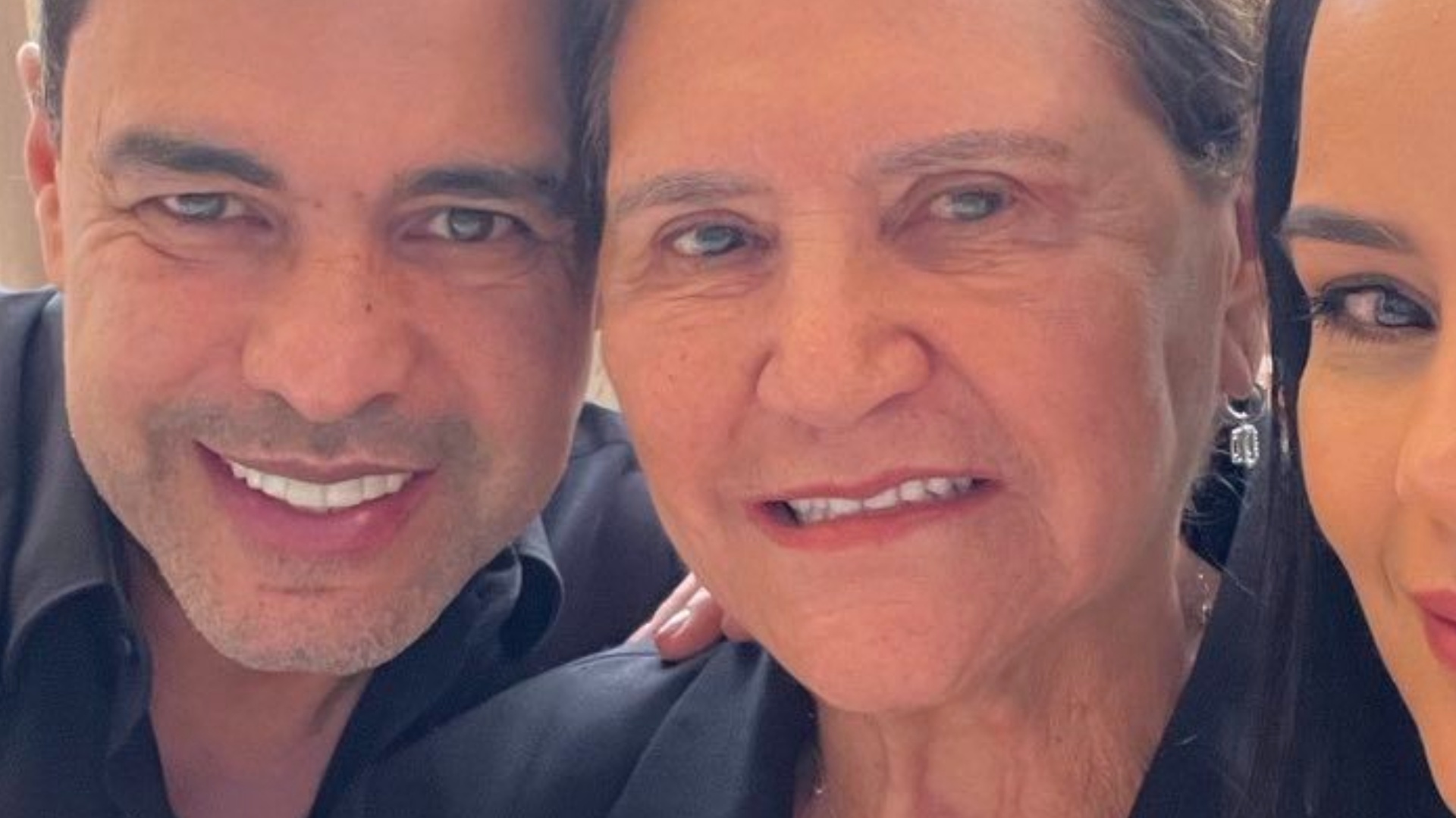 Após 10 anos, Zezé Di Camargo passa data especial com a irmã e a mãe: ”Dia dela”