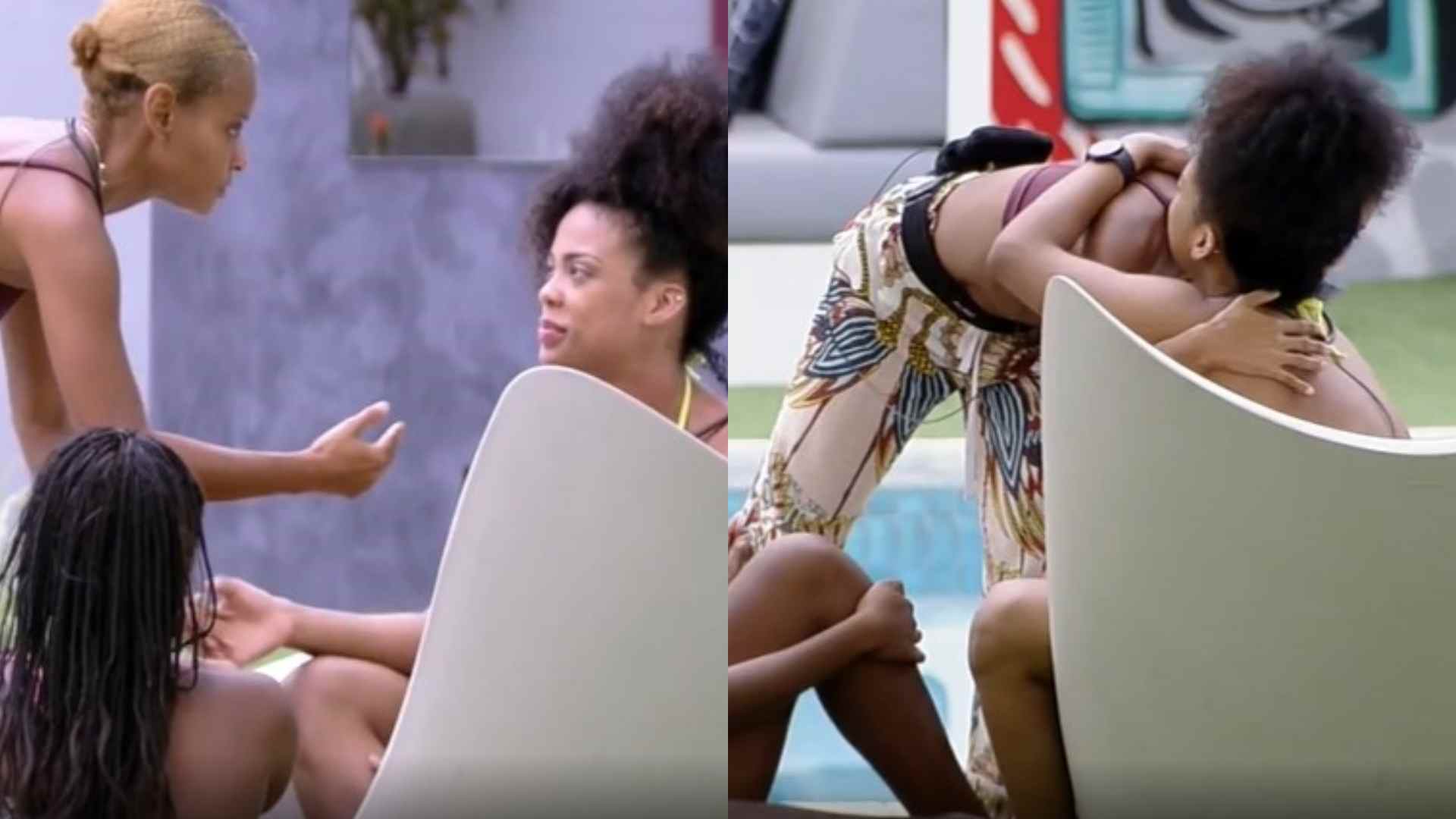 BBB 23: Após crise de choro, Marvvila é consolada por Aline Wirley