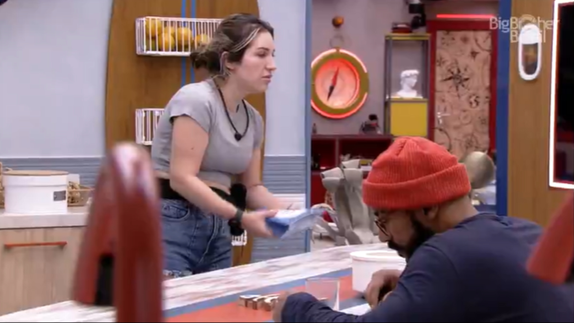 BBB 23: Amanda, Aline e Ricardo reclamam de brothers: ”Não tem empregado de ninguém”