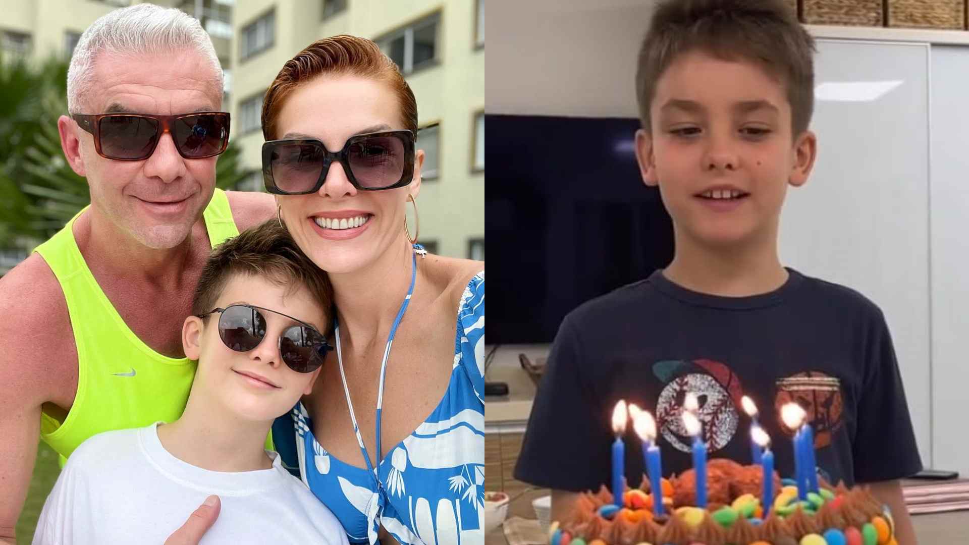 Com festa intimista, Ana Hickmann e Alexandre Correa comemoram aniversário de 9 anos do filho