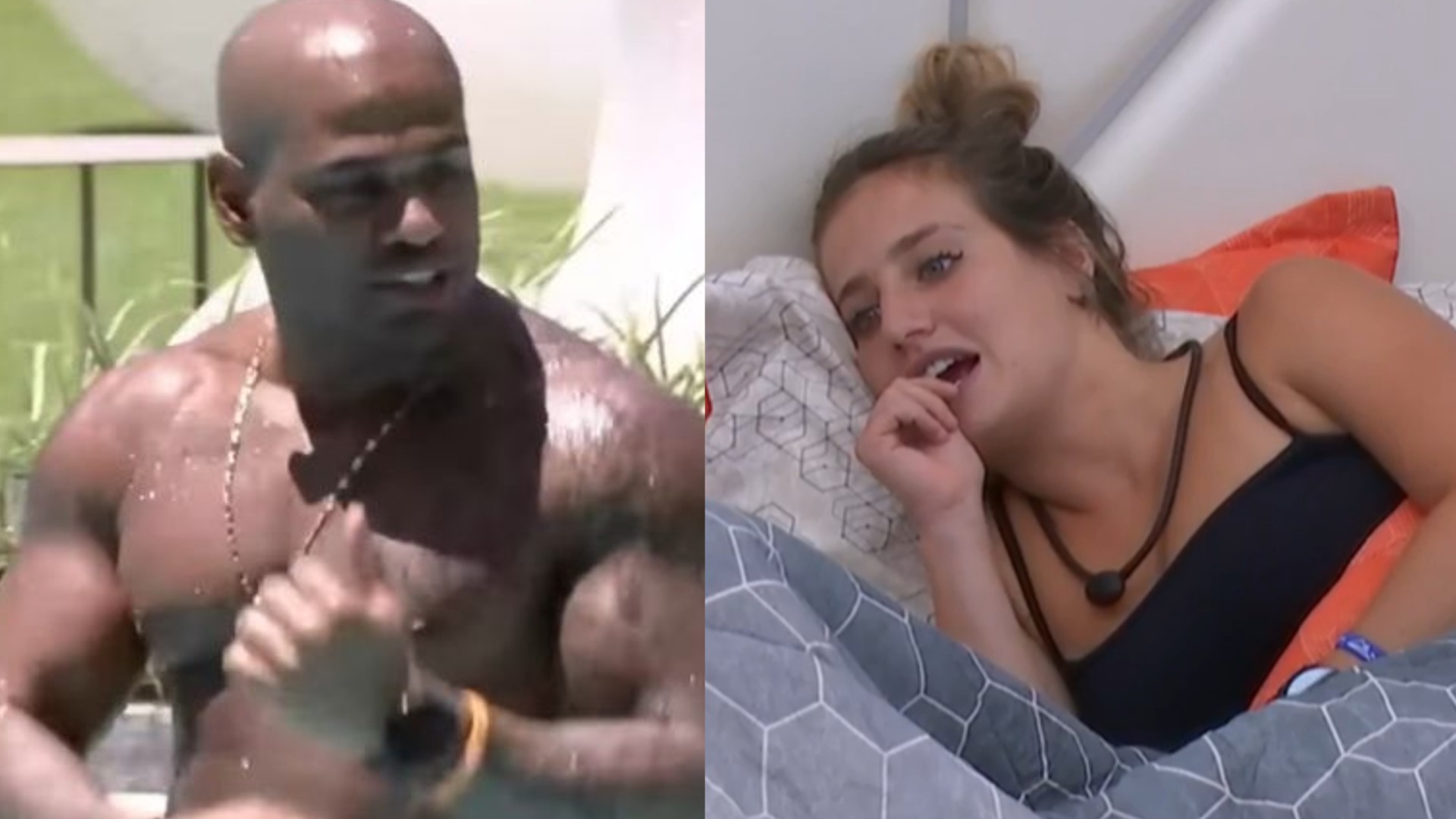 BBB 23: Bruna vê Cezar de sunga e faz pedido inusitado: “Mostra”