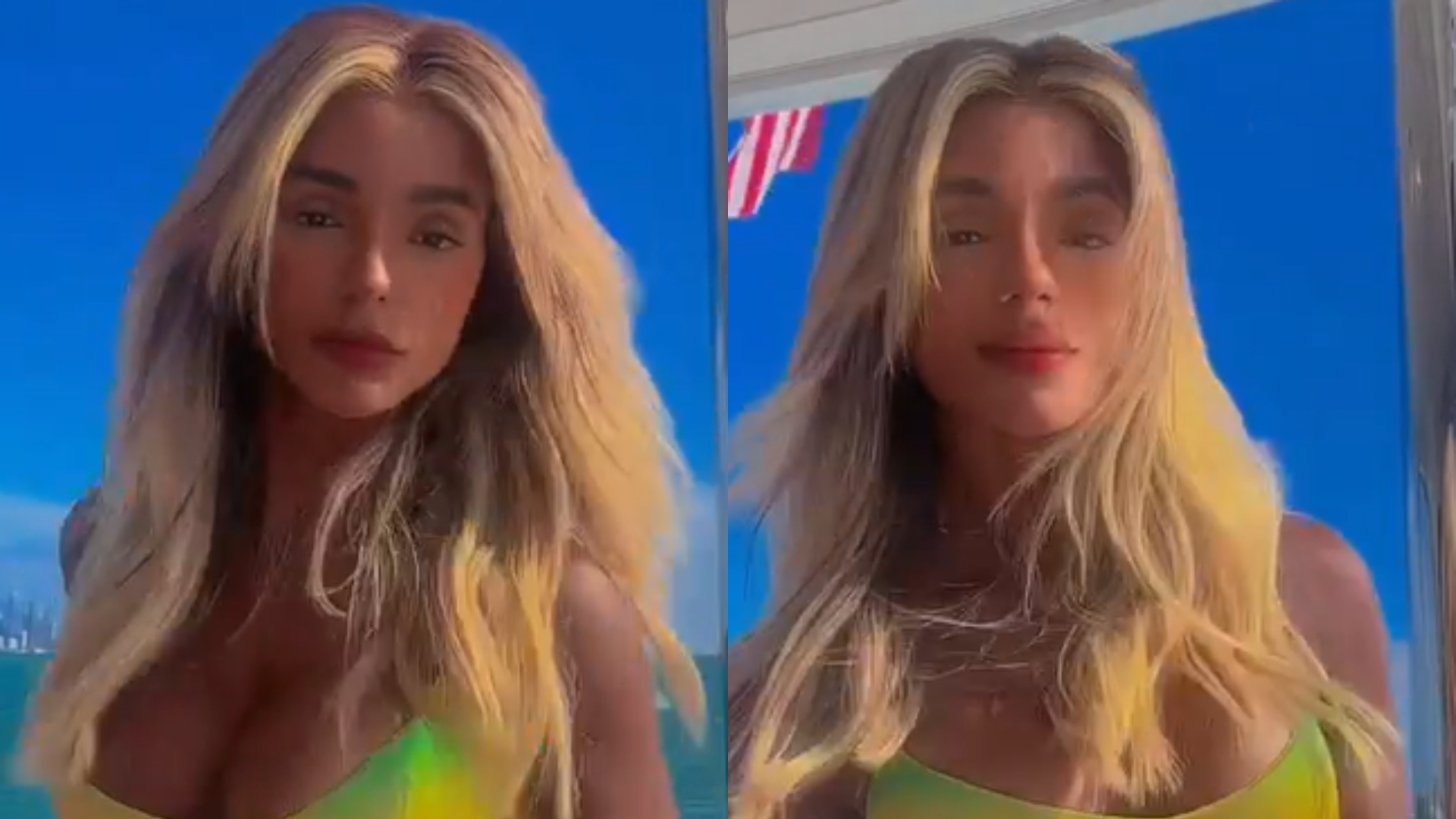 De biquíni, Brunna Gonçalves ostenta barriga trincada enquanto dança em Miami