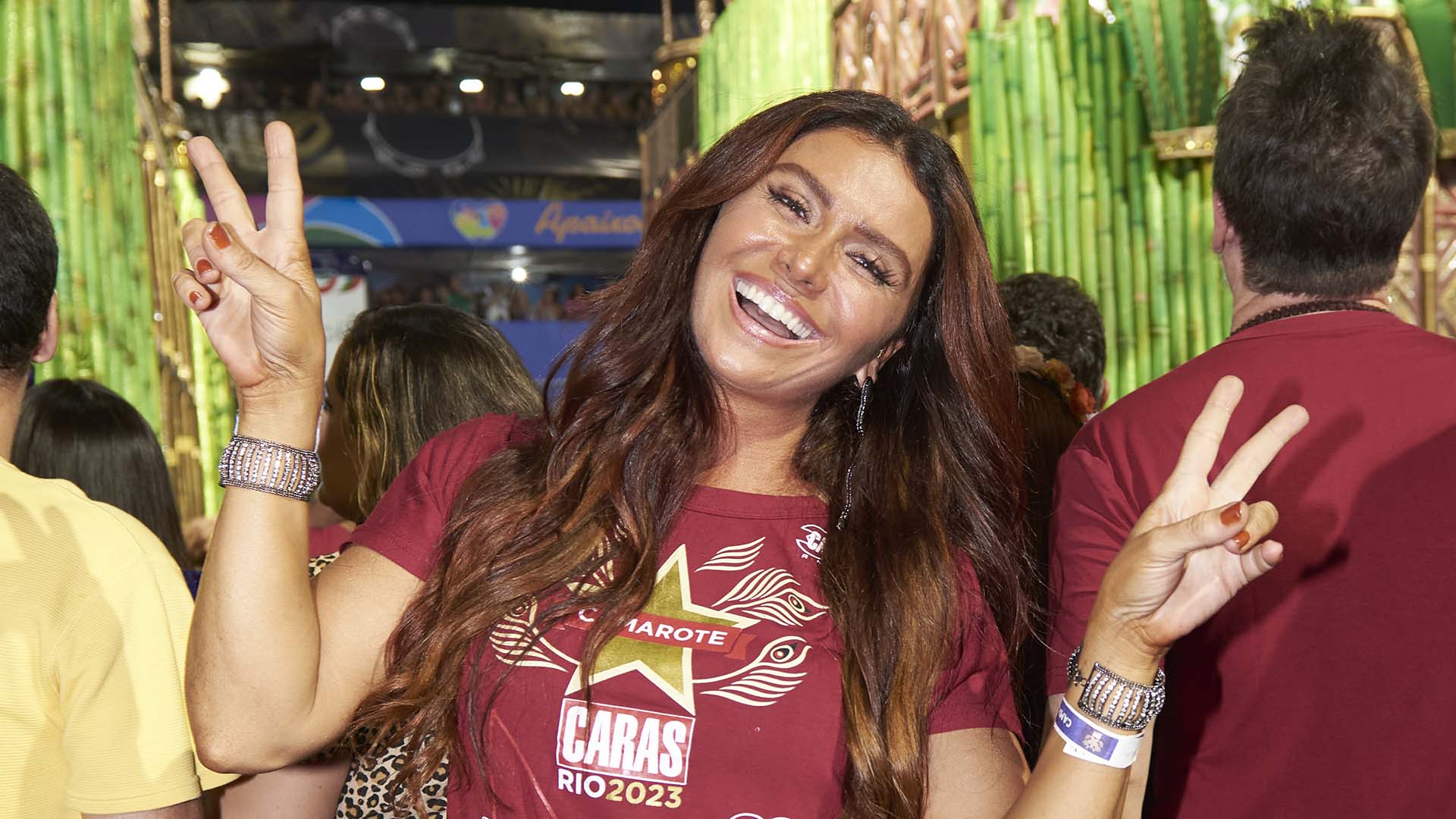 Giovanna Antonelli brilha no Camarote CARAS