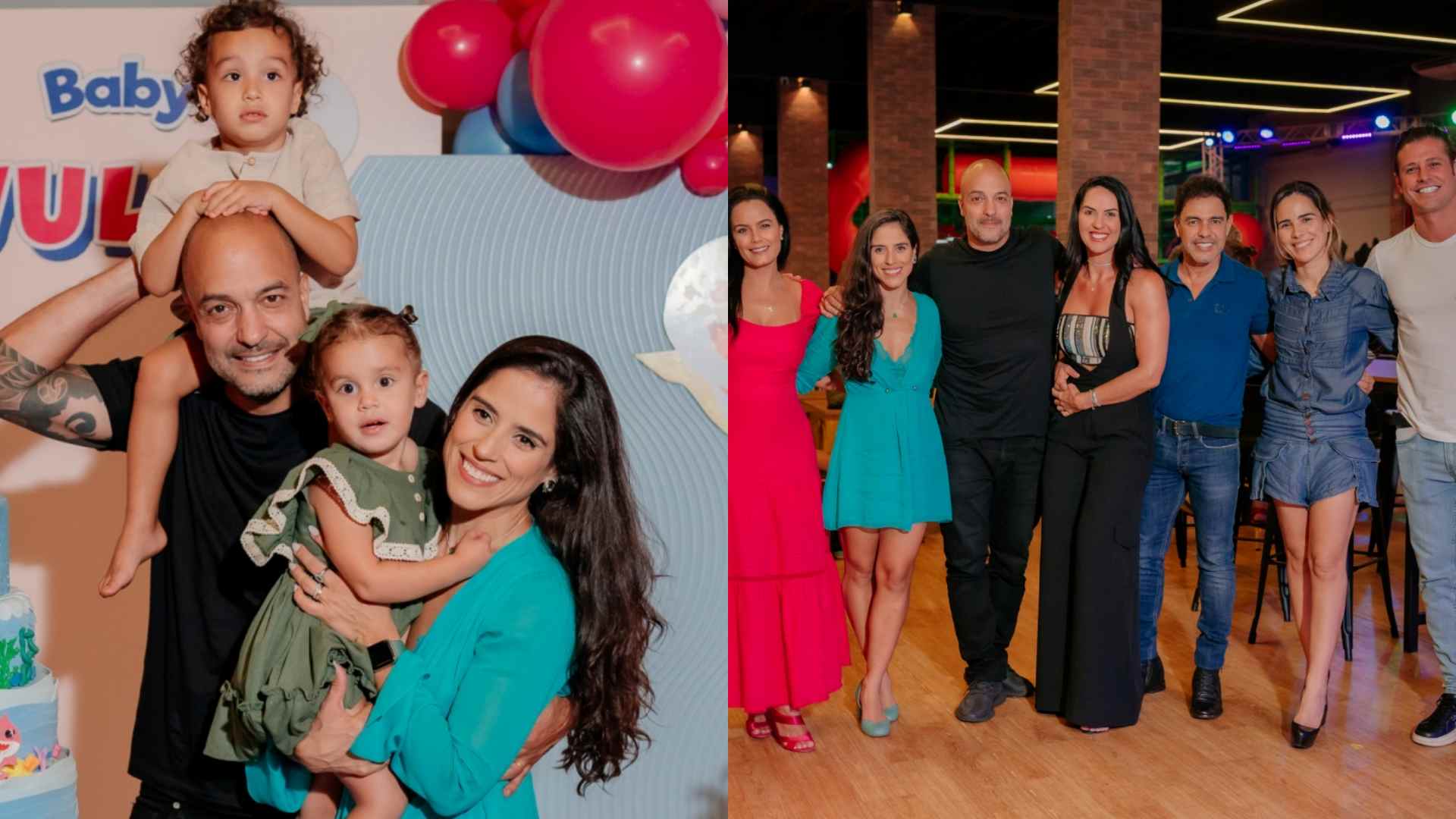 Ao lado da família, Camilla Camargo comemora aniversário de 2 anos da filha caçula
