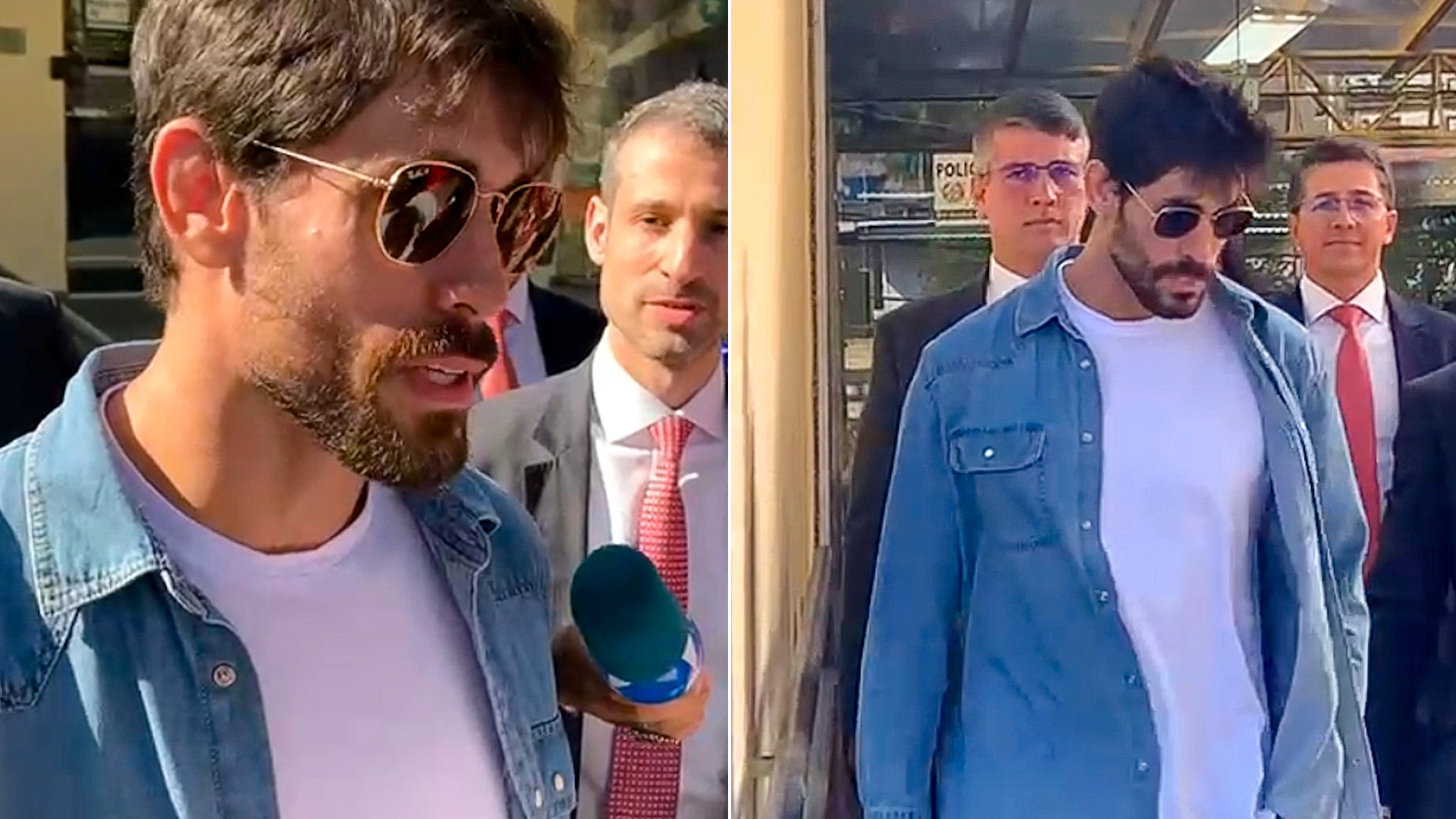 Cara de Sapato se pronuncia após prestar depoimento na delegacia: ‘Difícil’