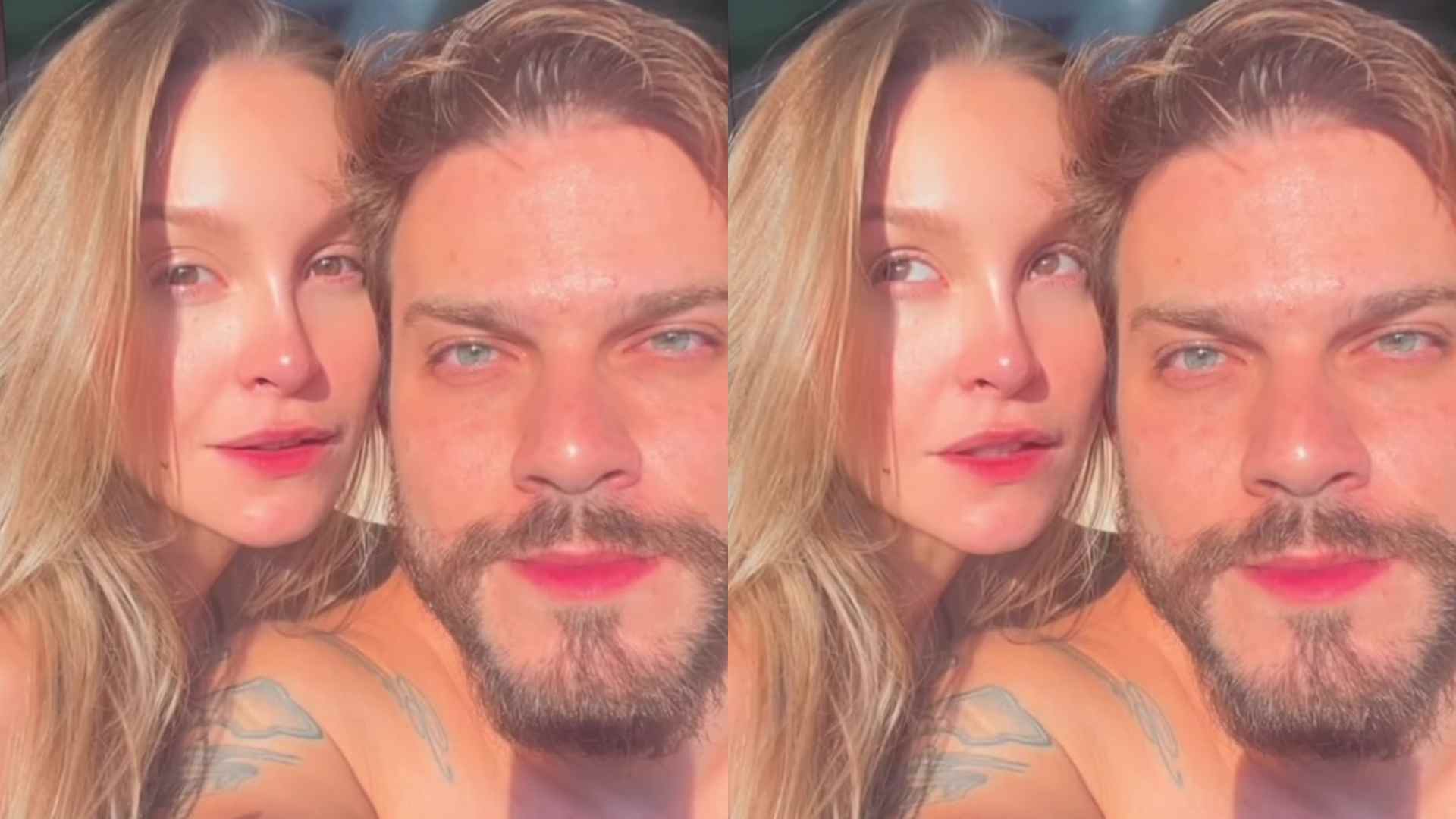 Com clique romântico, Carla Diaz se declara no aniversário do noivo: “Te amo”