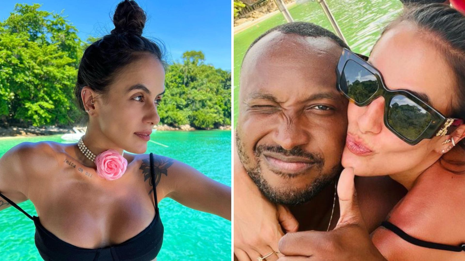 Carol Peixinho enlouquece Thiaguinho ao mostrar a virilha e deixar alcinha cair: “Perfeita”