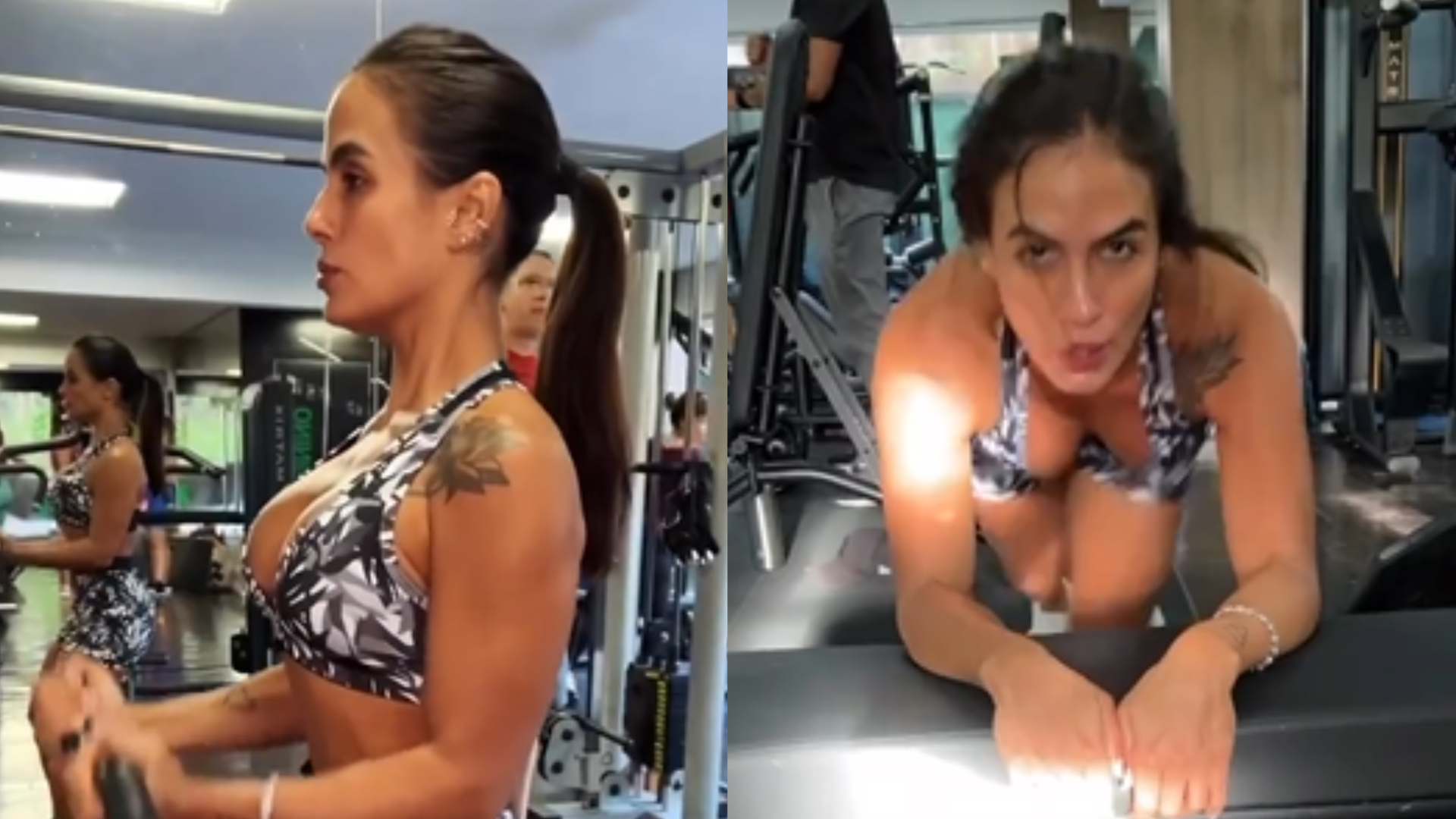 De conjuntinho, Carol Peixinho mostra treino às 6h da manhã: ”Seja você seu maior estímulo”