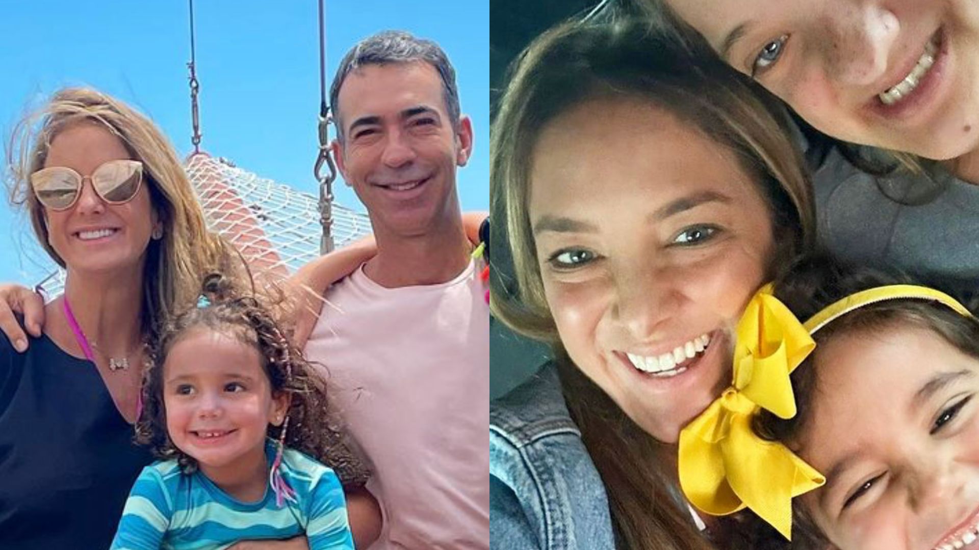 Apaixonado, Cesar Tralli se declara para as mulheres de sua vida: “Dia de celebrar vocês!”