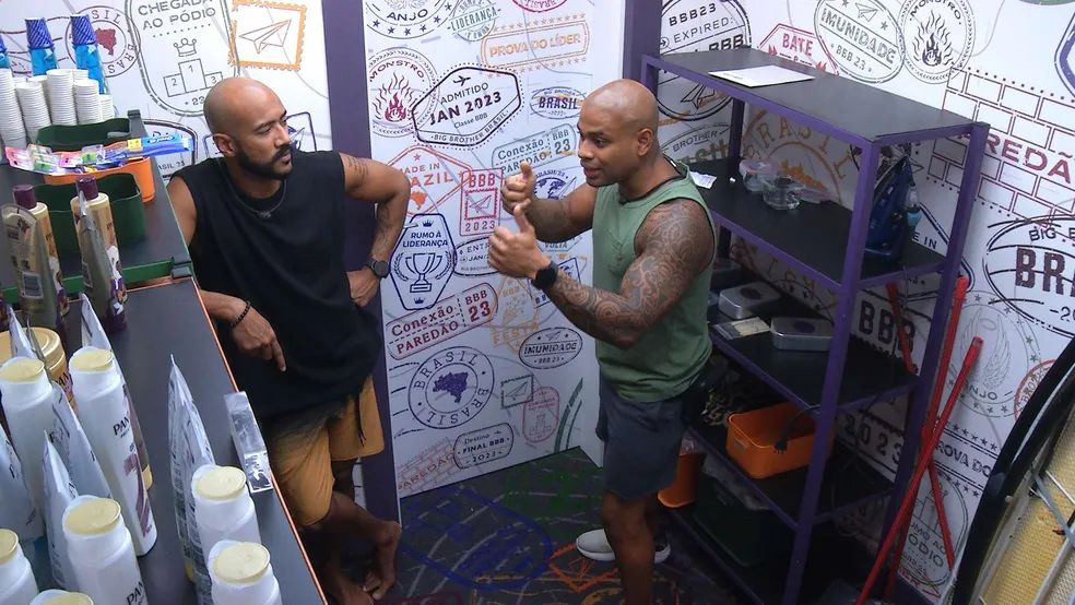 BBB23: Cezar revela para Ricardo um dos motivos de treta com sister