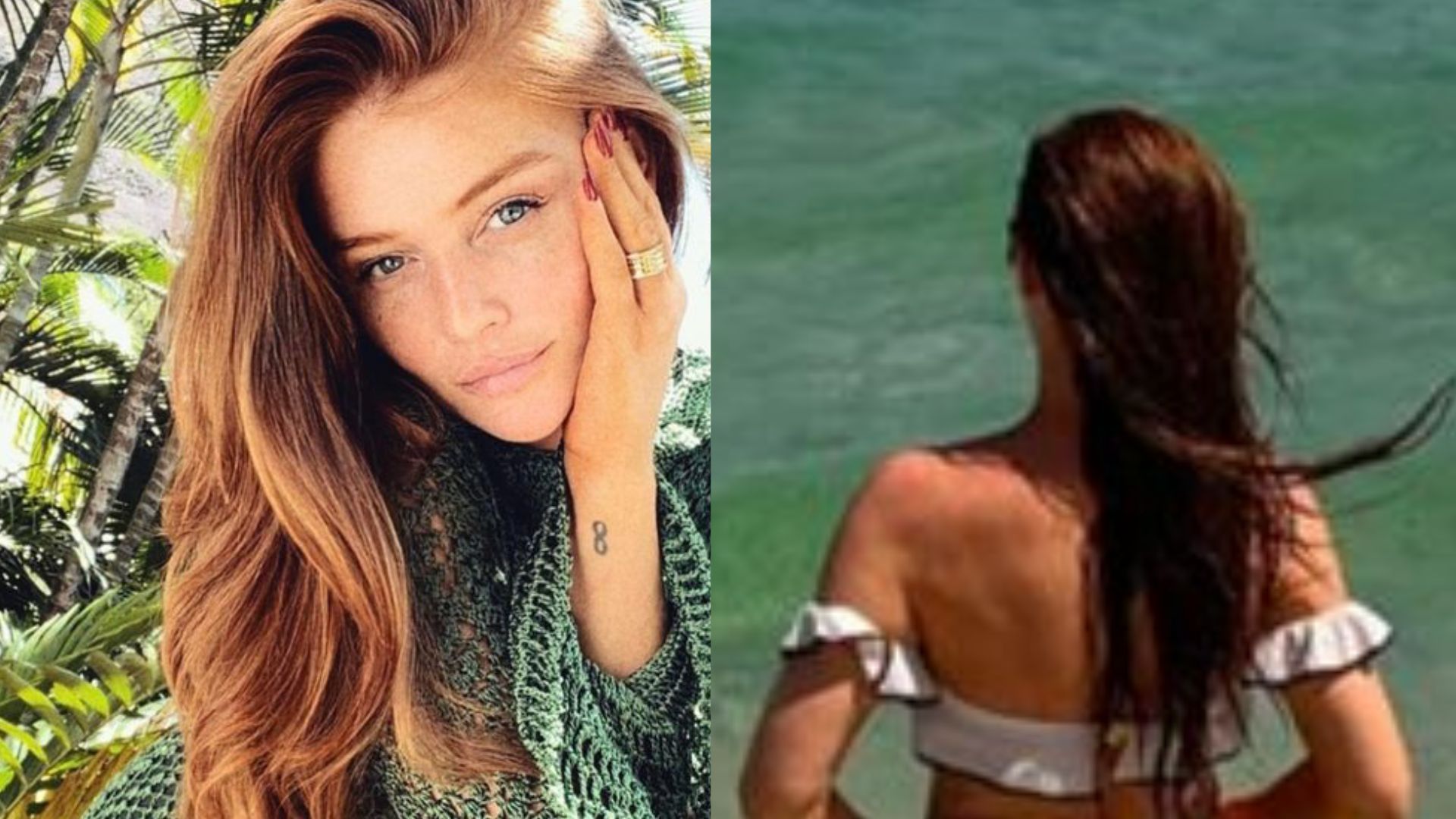 Cintia Dicker exibe corpaço de biquíni dois meses após dar à luz