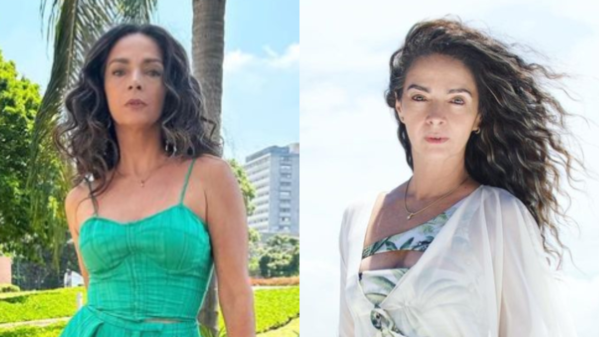 De biquíni, Claudia Ohana arranca elogios de seguidores no Dia Mundial da Água