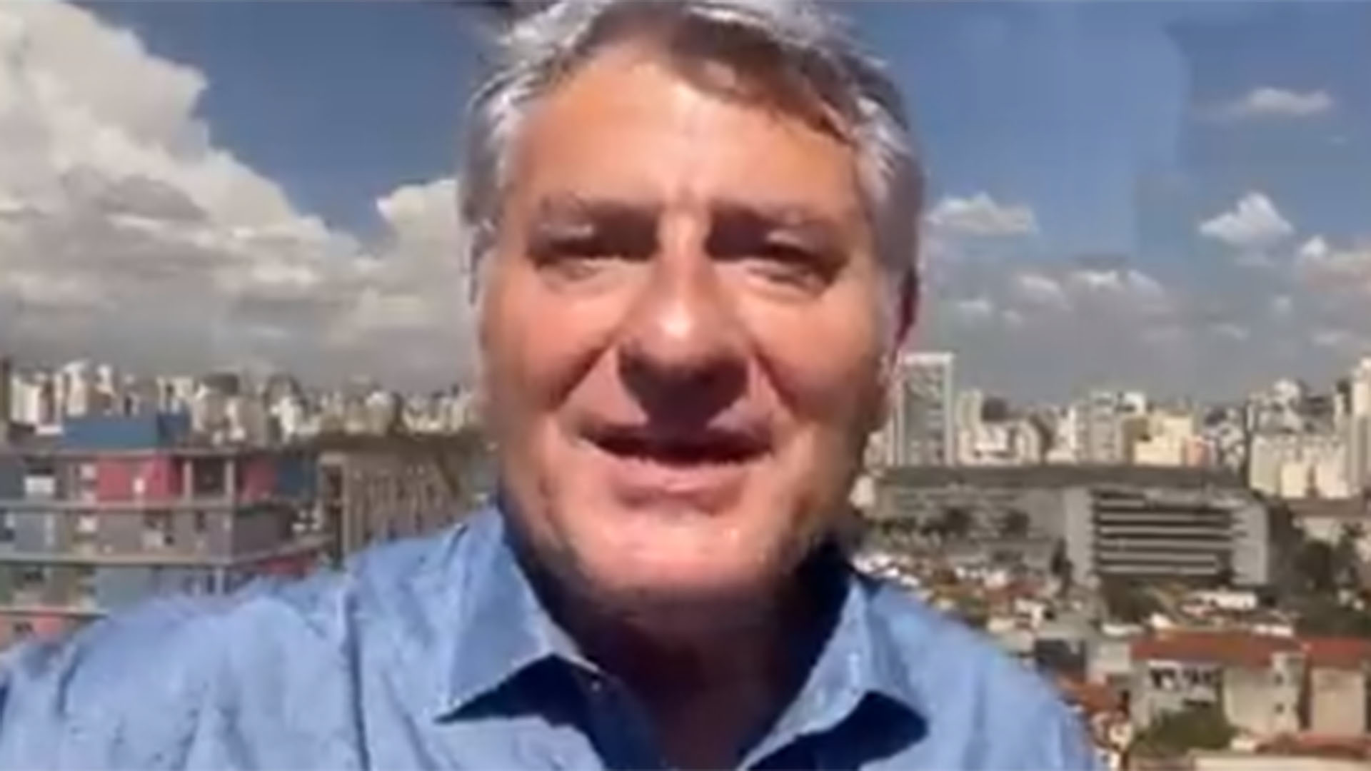 Cleber Machado surge em primeiro vídeo após assinar contrato com a Record TV