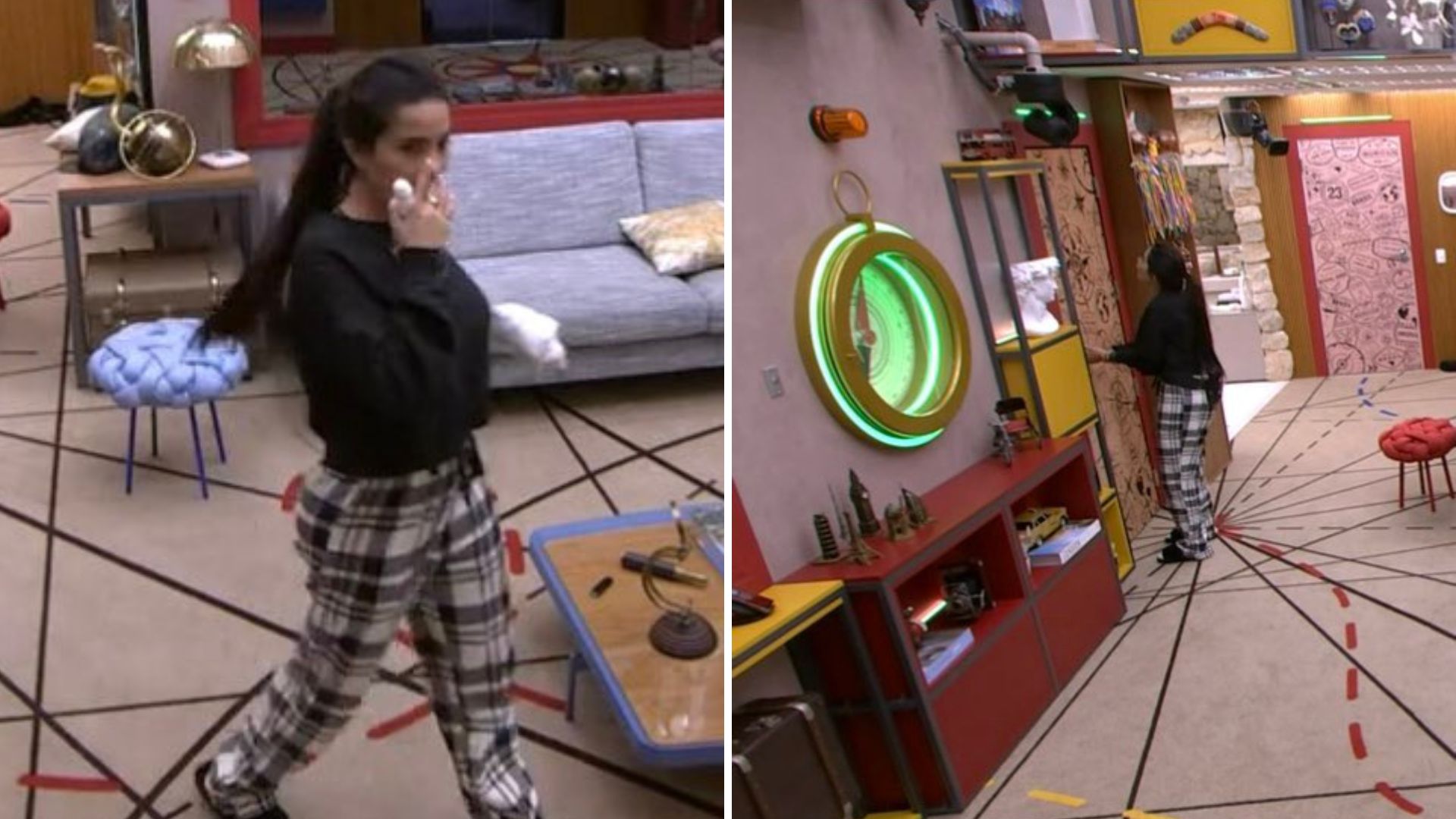 BBB23: Dania é chamada ao confessionário após polêmica e câmeras são cortadas