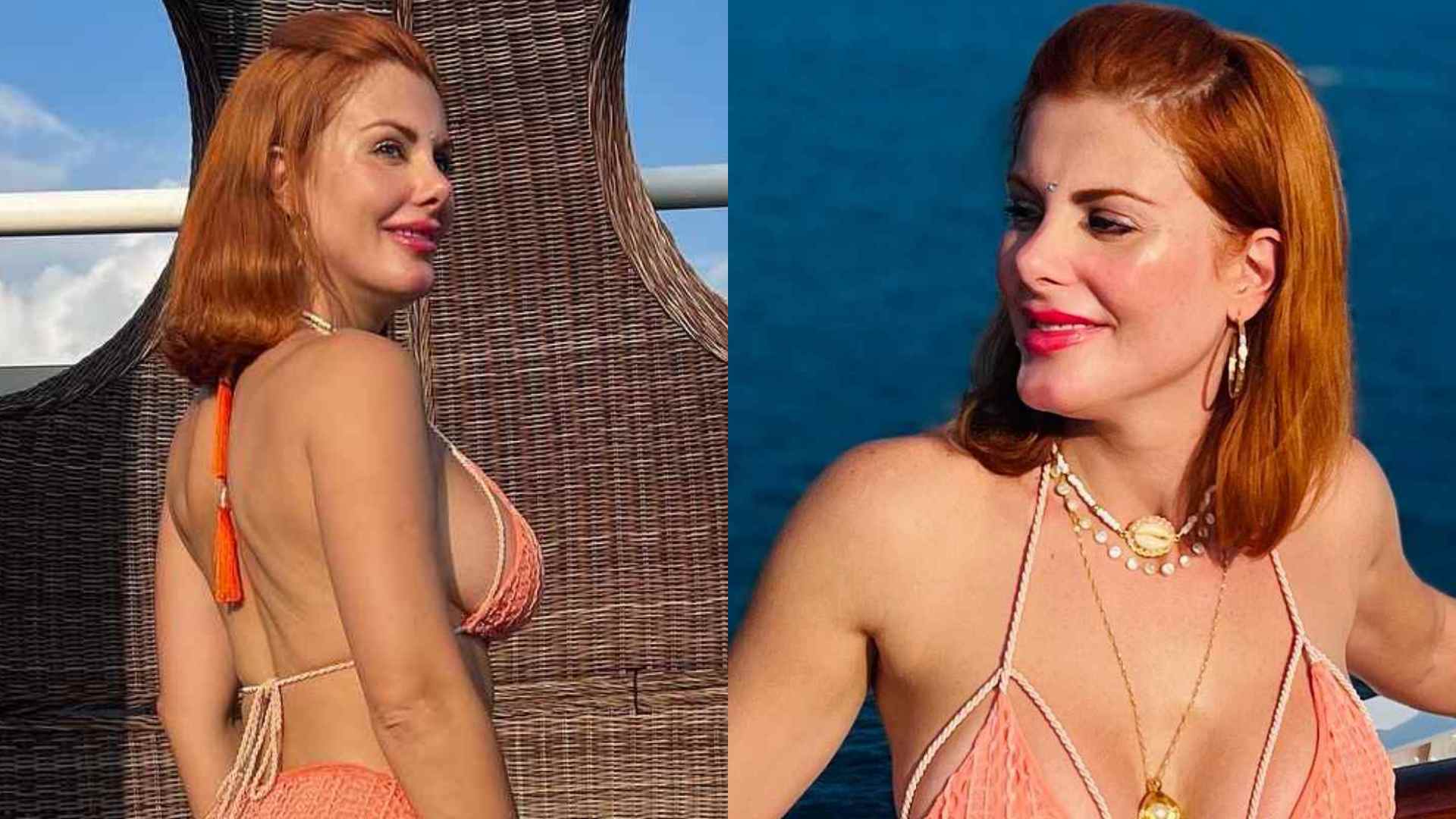 Deborah Albuquerque ostenta curvas impecáveis ao surgir com vestido ousado: “Corpo lindo”