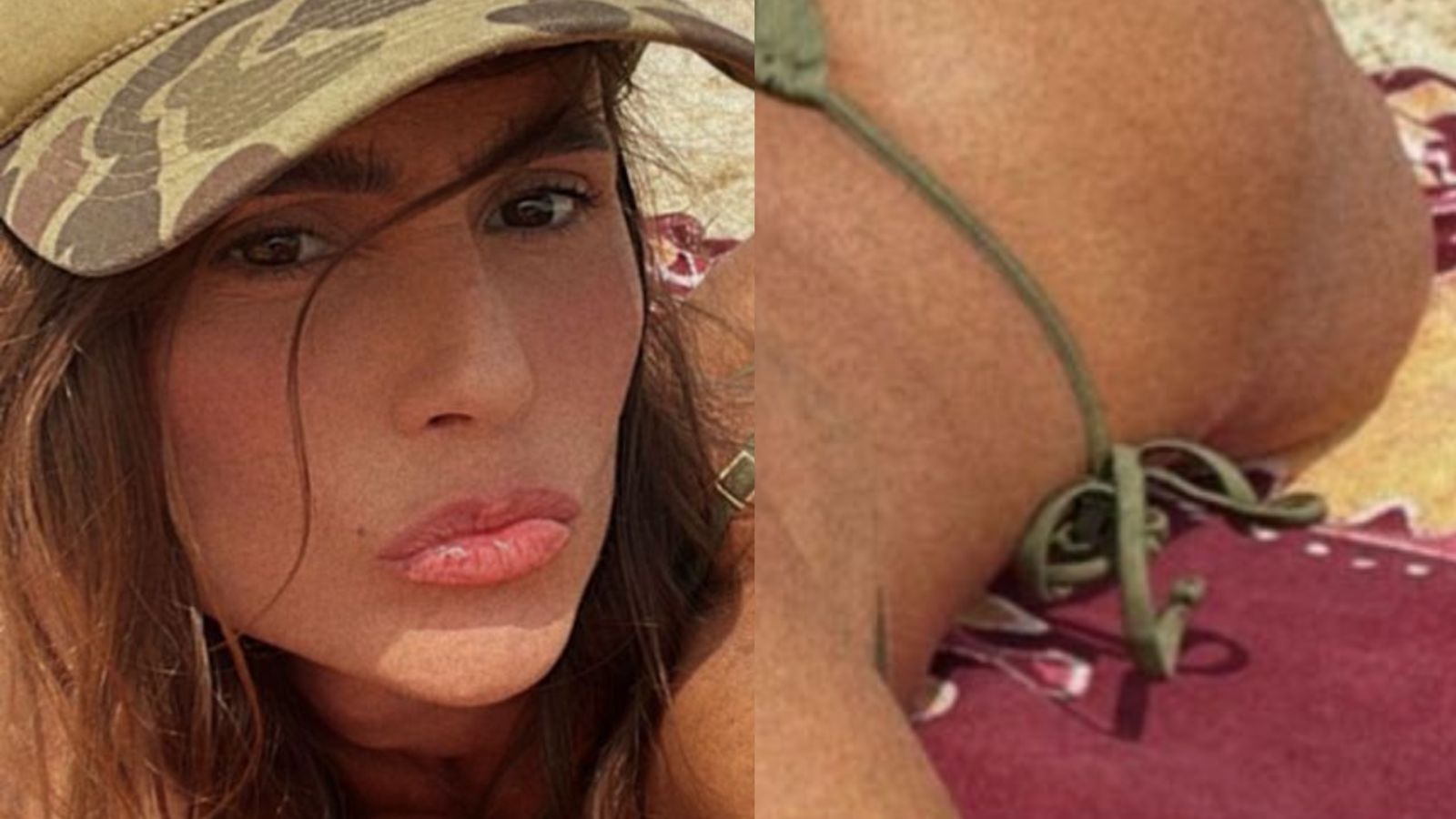 Deborah Secco posa com biquíni ‘atoladinho’ para se despedir do verão