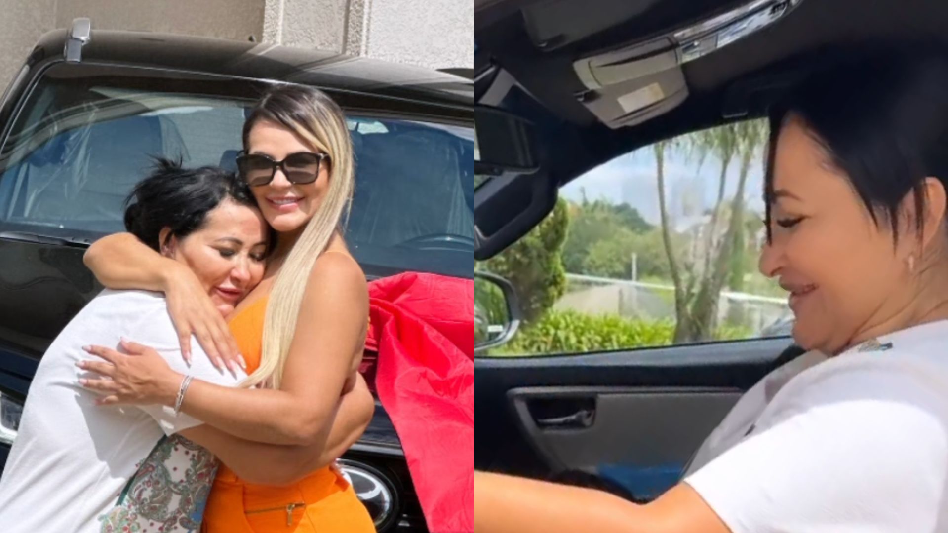 Deolane Bezerra presenteia mãe com carro zero: “Sonho dela!”