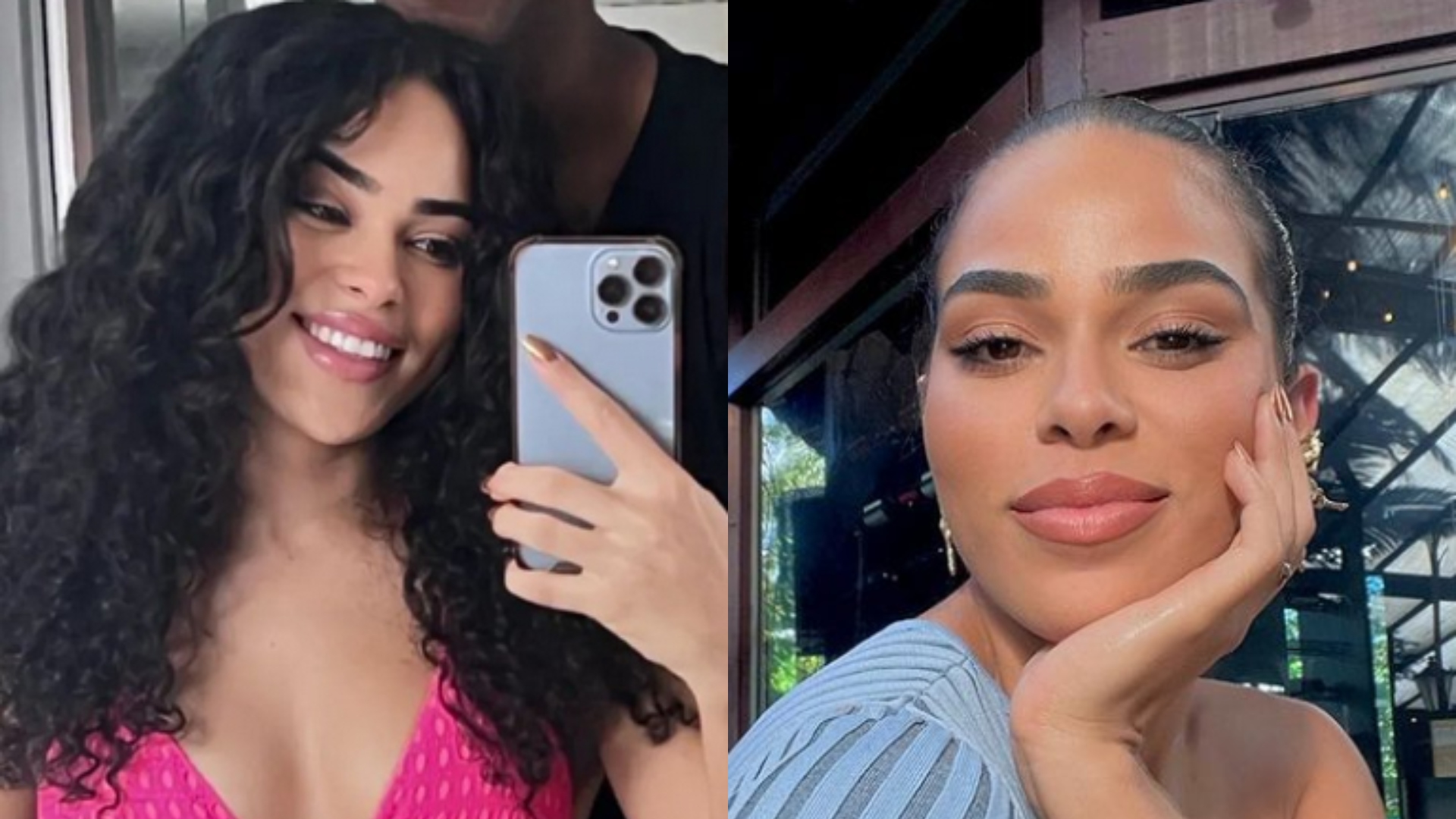 Ex-BBB Elana Valenaria assume namoro com jogador do Corinthians