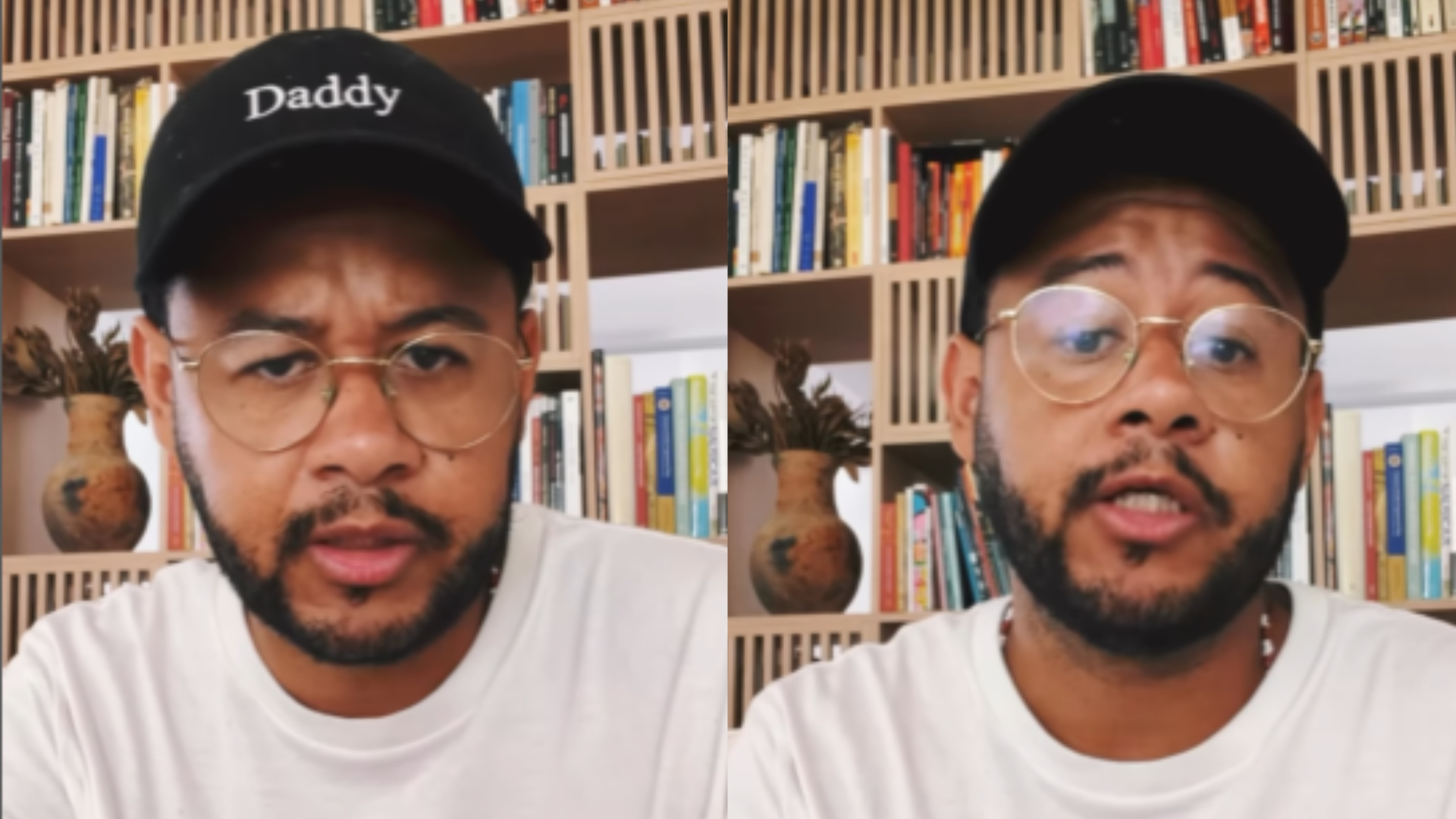 Emicida se pronuncia após ter livro vandalizado com críticas às religiões de matriz africana