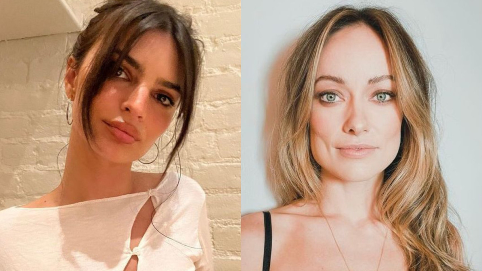 Emily Ratajkowski estaria implorando por perdão de Olivia Wilde após beijo em Harry Styles