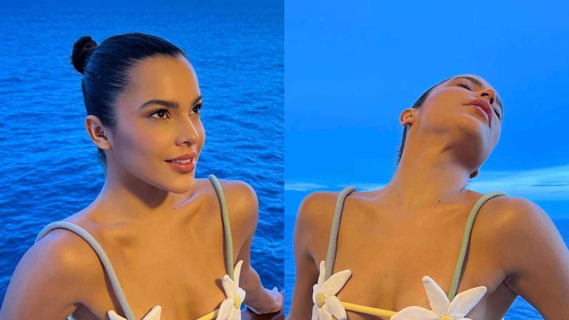 Ex-BBB Emilly Araújo quase mostra demais ao posar com biquíni diferentão: “Sereia!”