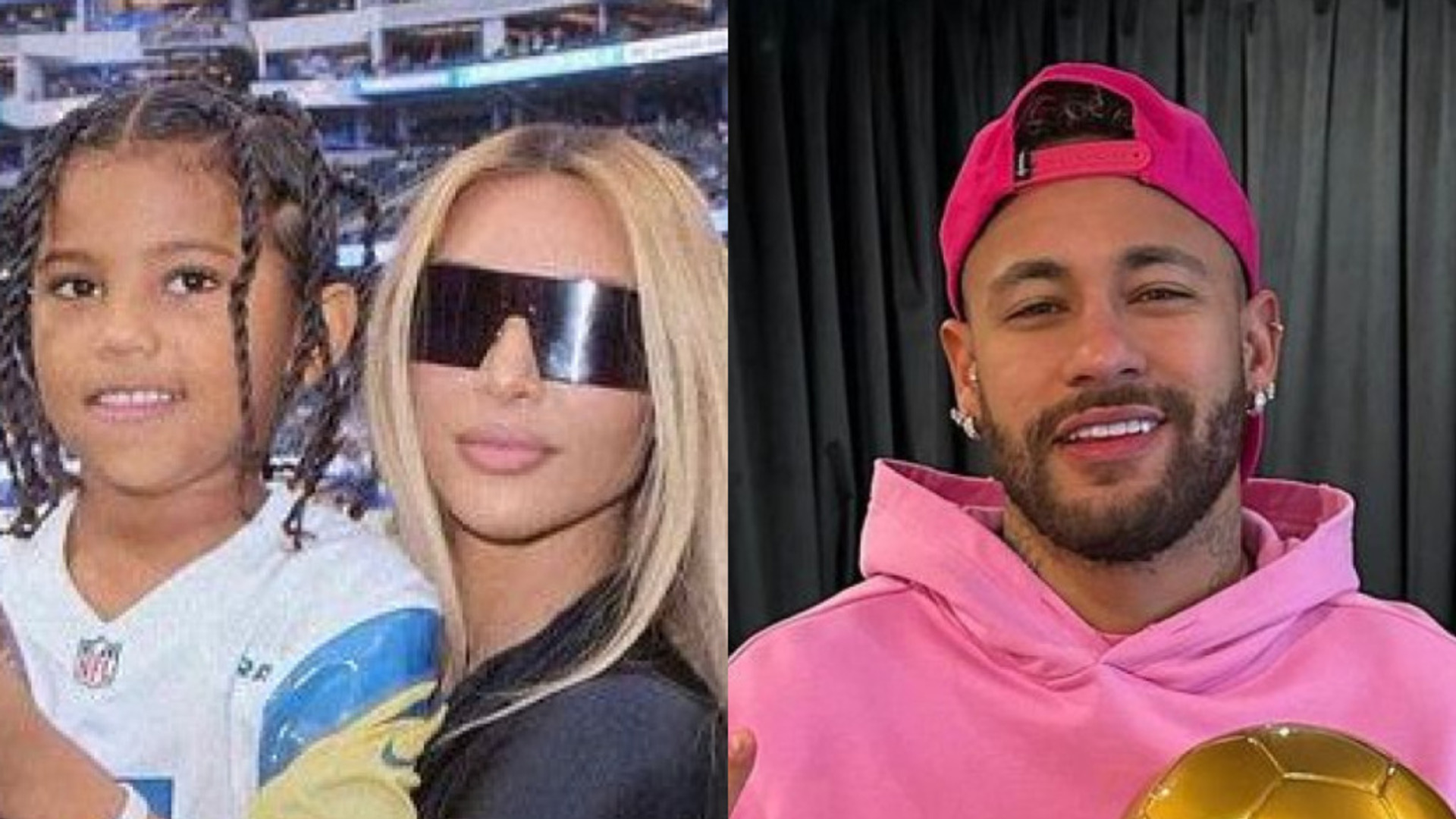 Filho de Kim Kardashian conversa com Neymar Jr. após cirurgia do atleta