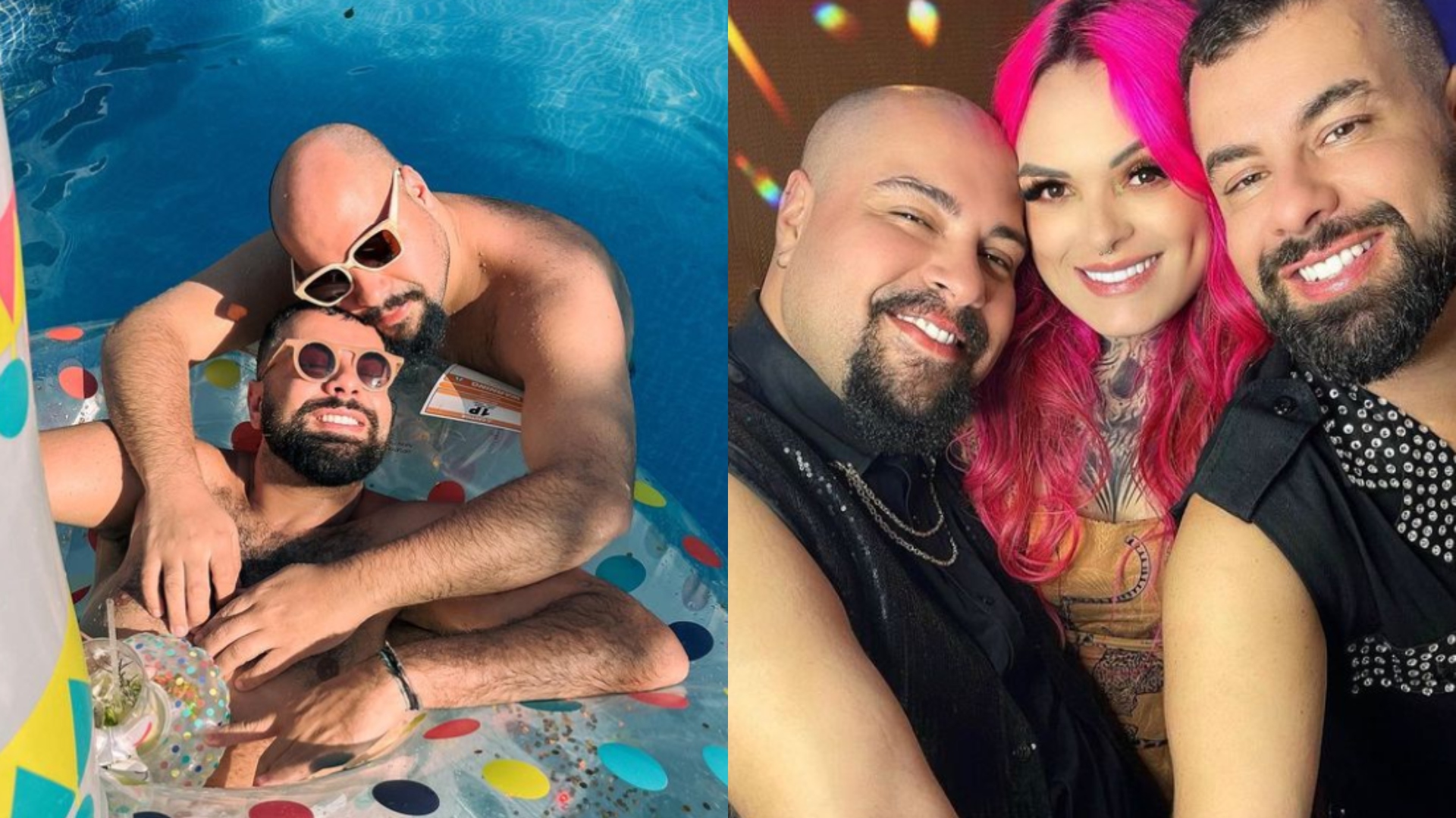 Tiago Abravanel e Fernando Poli fazem tatuagens iguais; Veja