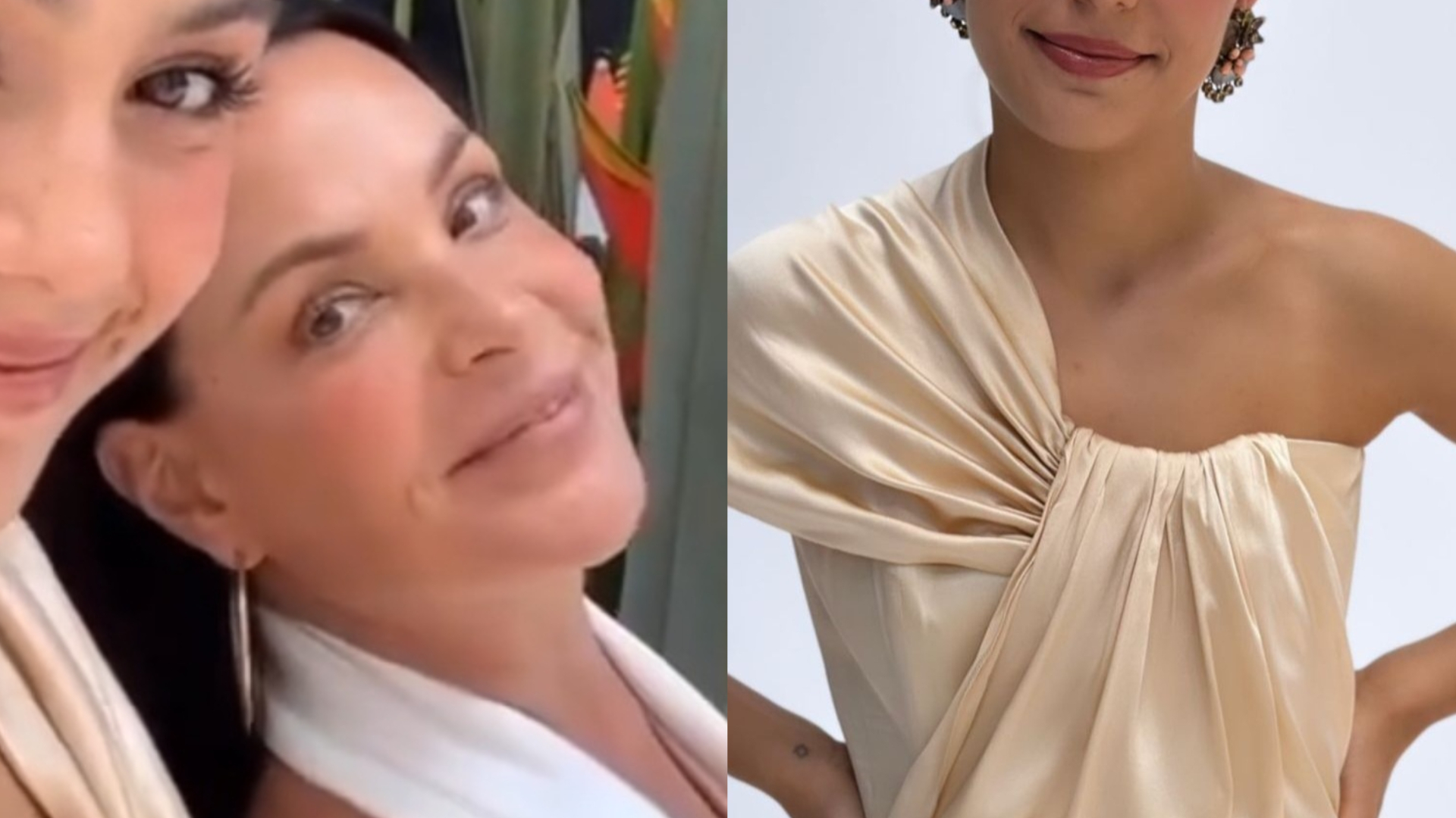 Filha mais velha de Carolina Ferraz choca com beleza em fotos com a mãe