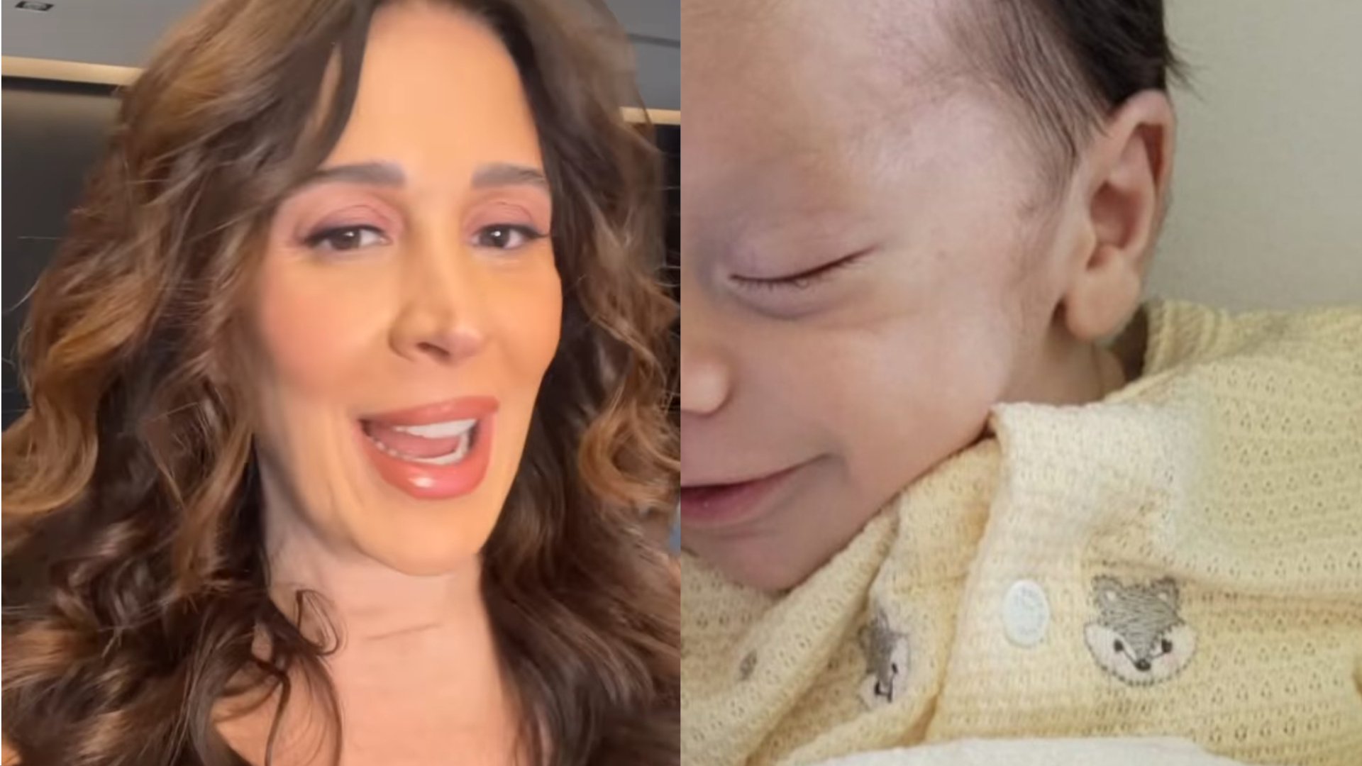 Filho de Claudia Raia explode o fofurômetro ao surgir sorrindo em soneca: ”Sonha”