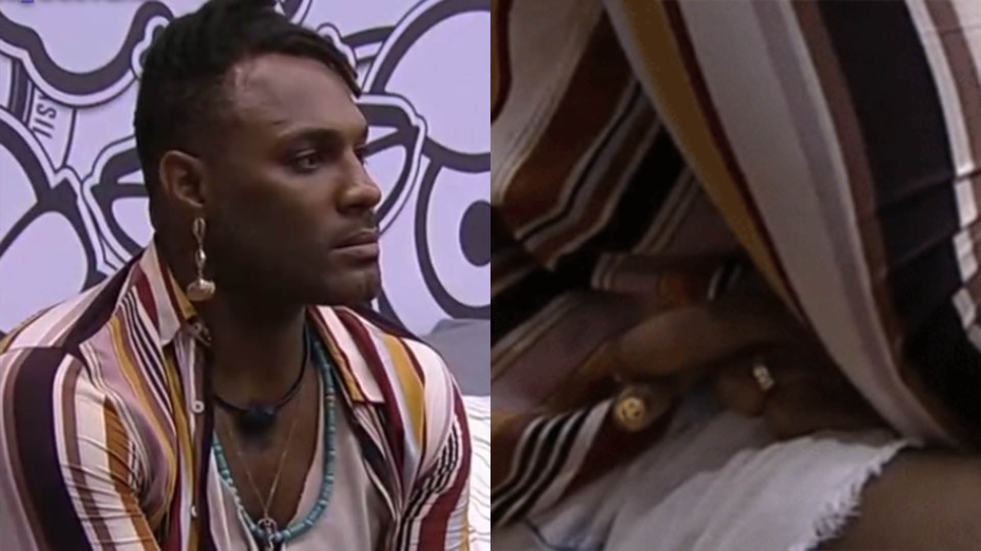 BBB 23: Fred Nicácio volta a cruzar os dedos durante uma conversa