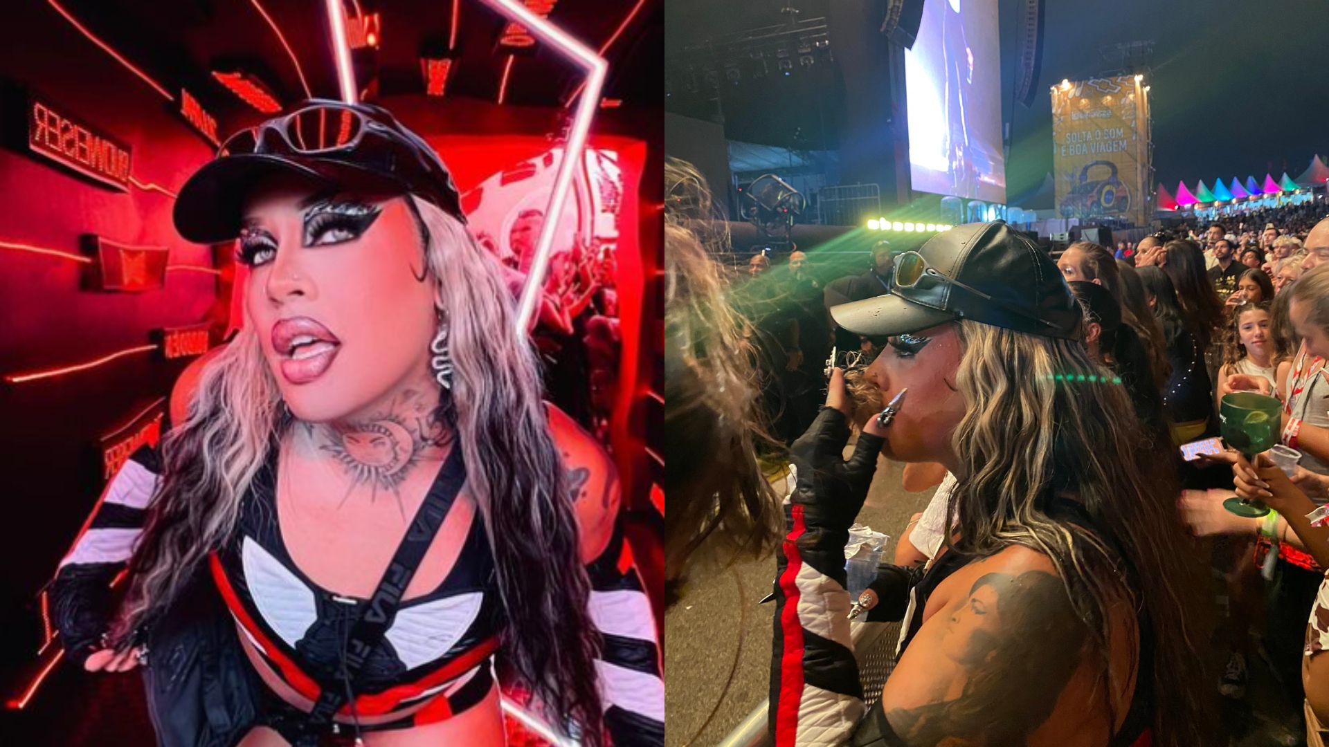 Gloria Groove leva ‘lembrança’ inusitada de show de Rosalía
