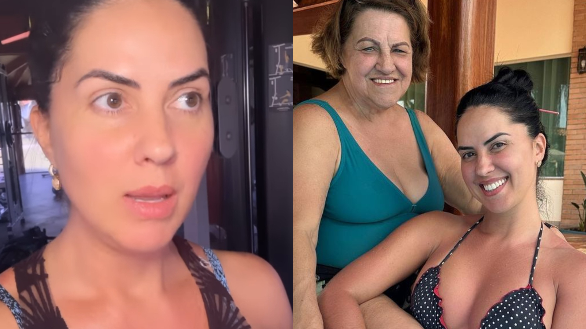 Graciele Lacerda choca ao mostrar antes e depois da mãe: ”Pâncreas voltou a funcionar”