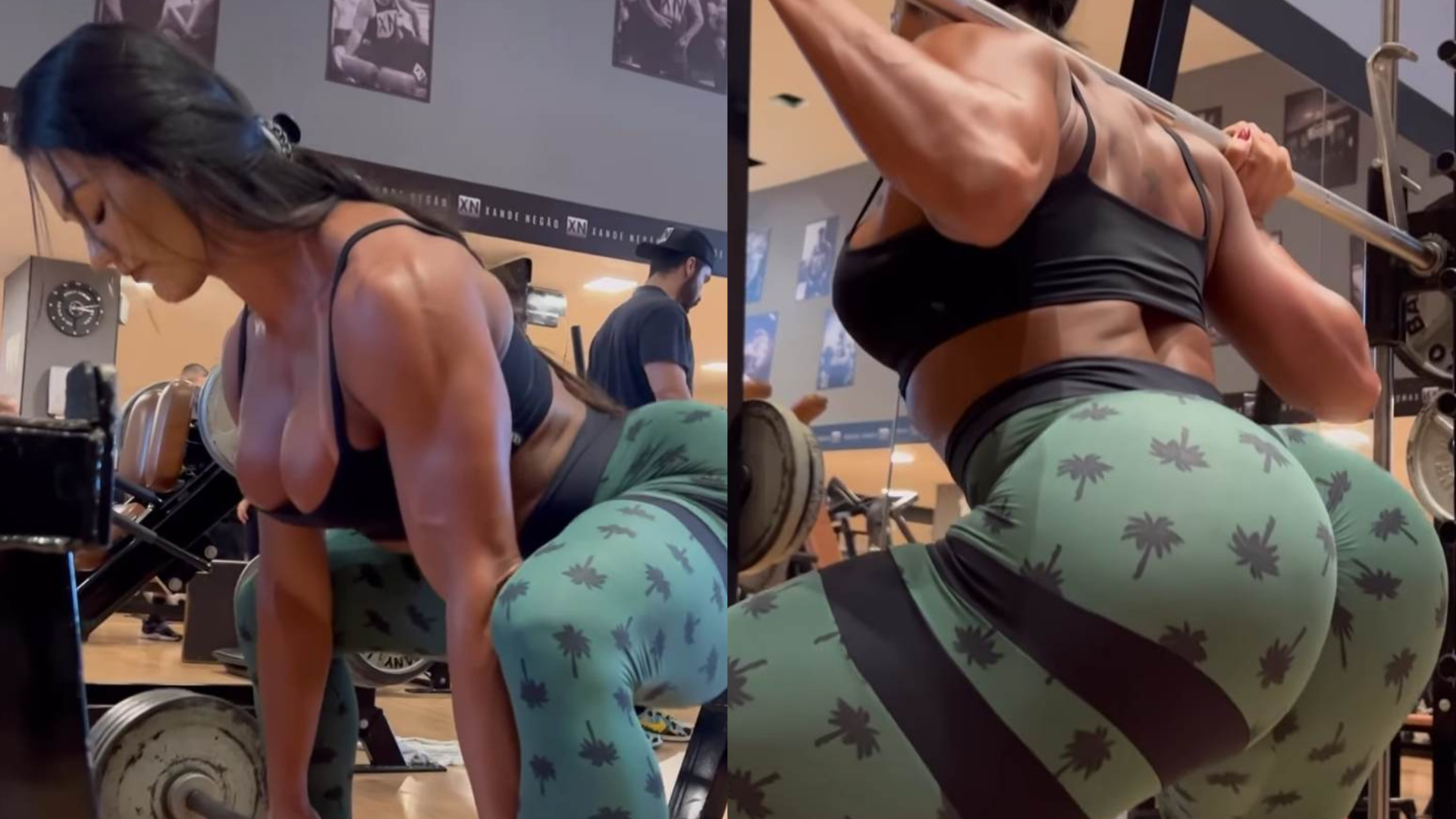 Sem calcinha, Gracyanne Barbosa treina bumbum livremente: ”Perfeita”