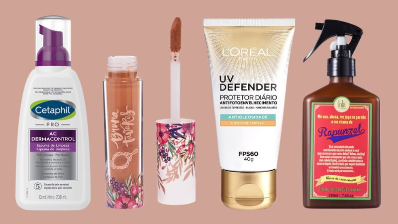 Hidratante, máscara capilar, maquiagem e mais: 15 produtos de beleza em oferta na Semana do Consumidor
