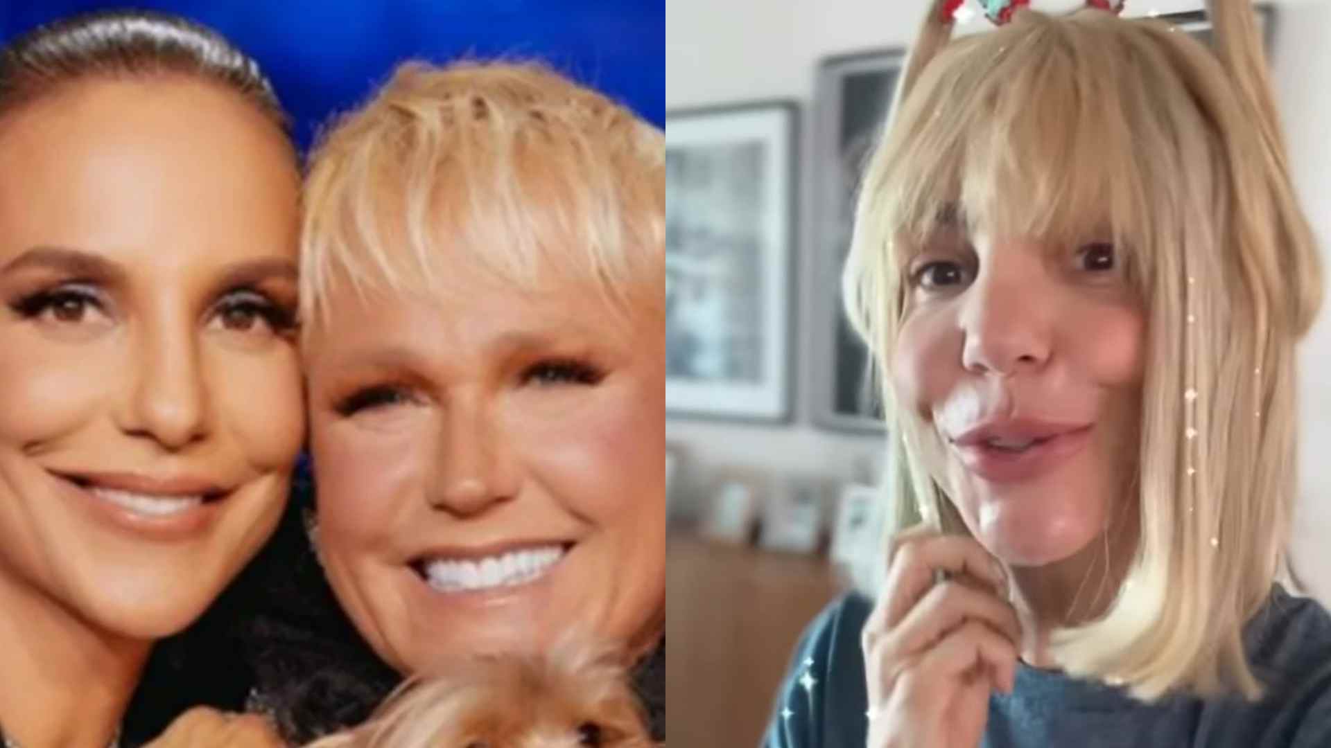 De Peruca, Ivete Sangalo presta linda homenagem no aniversário de Xuxa Meneghel: “Amiga maravilhosa”