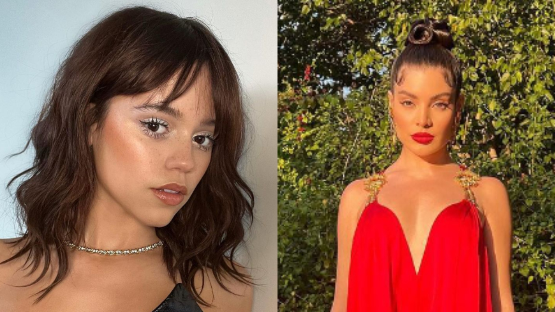 Jenna Ortega usa vestido ousado igual ao de Gkay