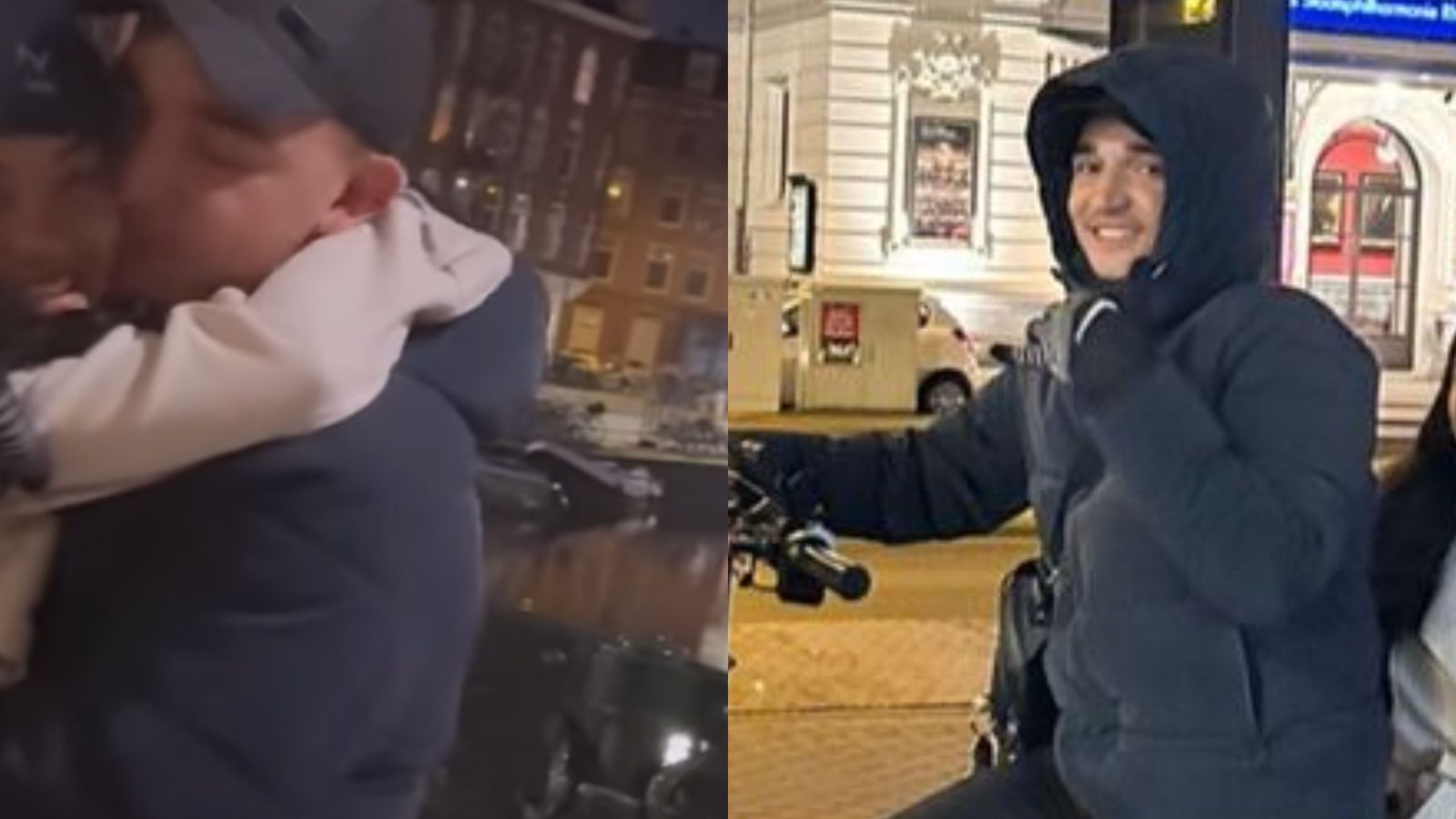 Discreto, João Gomes posa agarradinho com a namorada em Amsterdam