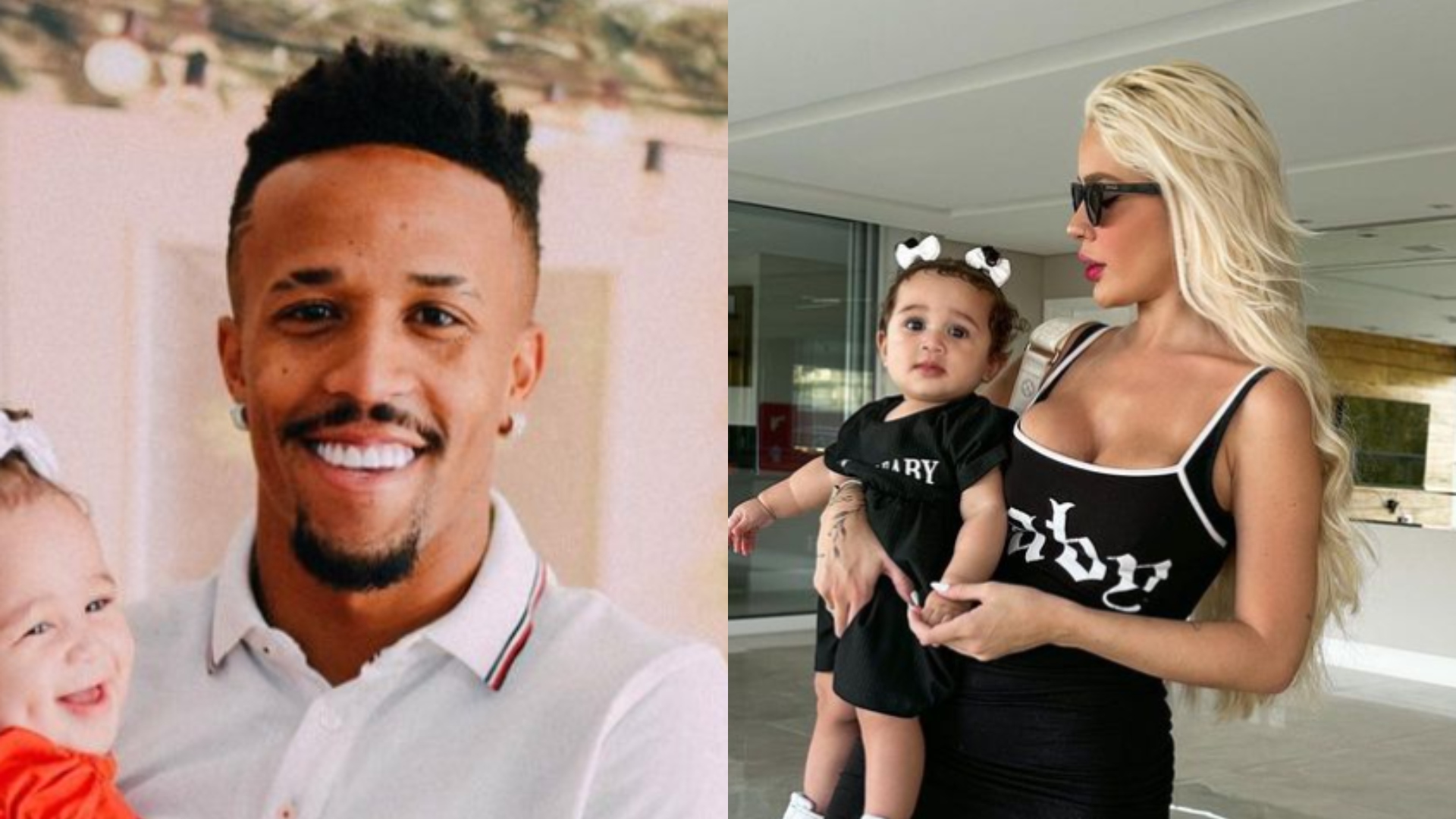Karoline Lima explica que não existe divisão de guarda de filha com Éder Militão
